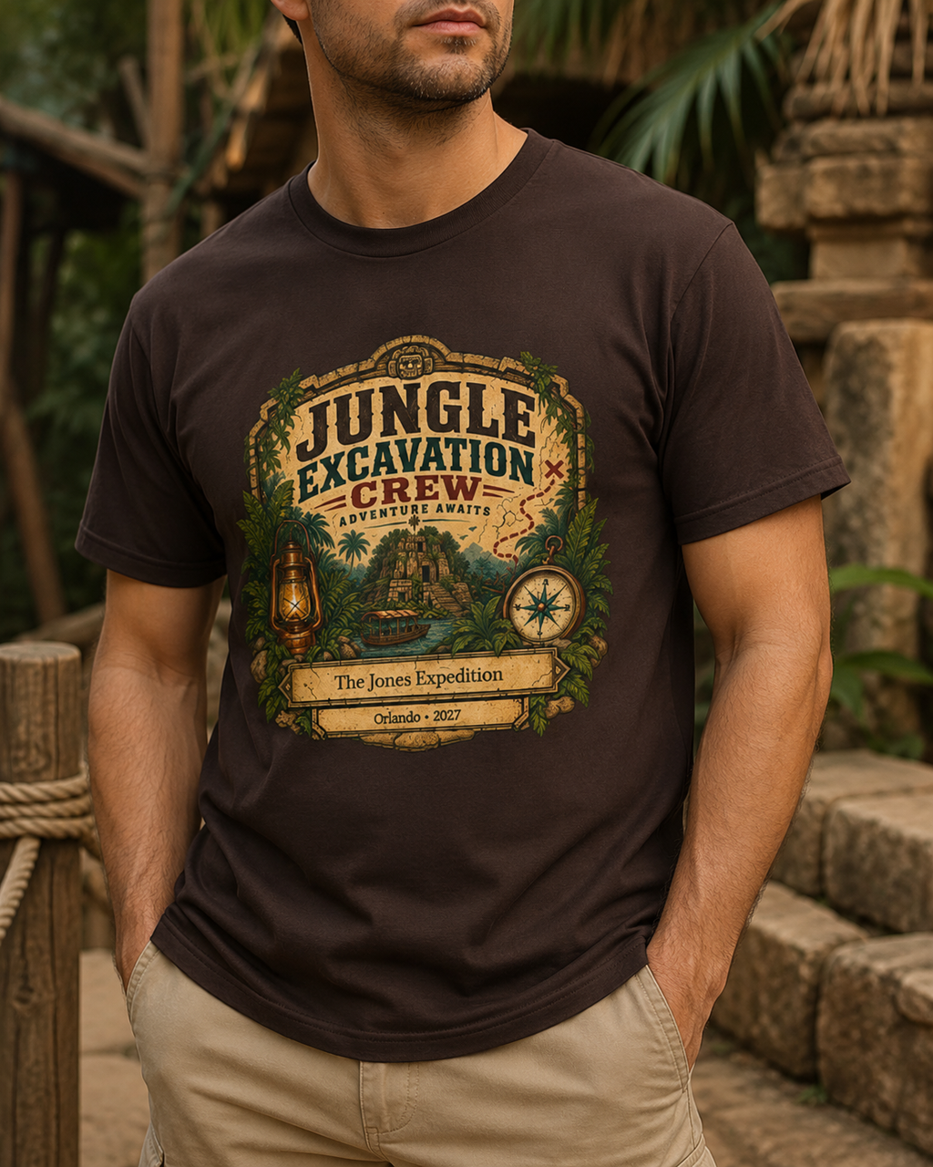 Jungle Excavation Crew - Unisex Tee