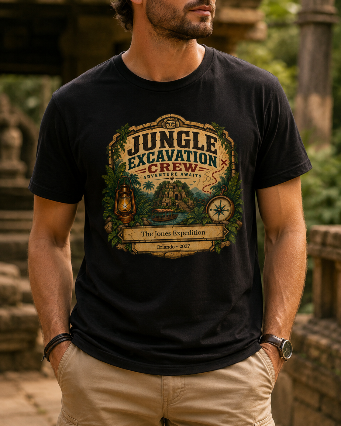 Jungle Excavation Crew - Unisex Tee