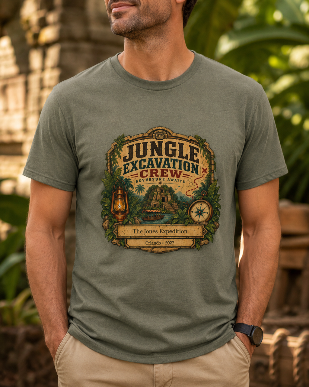 Jungle Excavation Crew - Unisex Tee