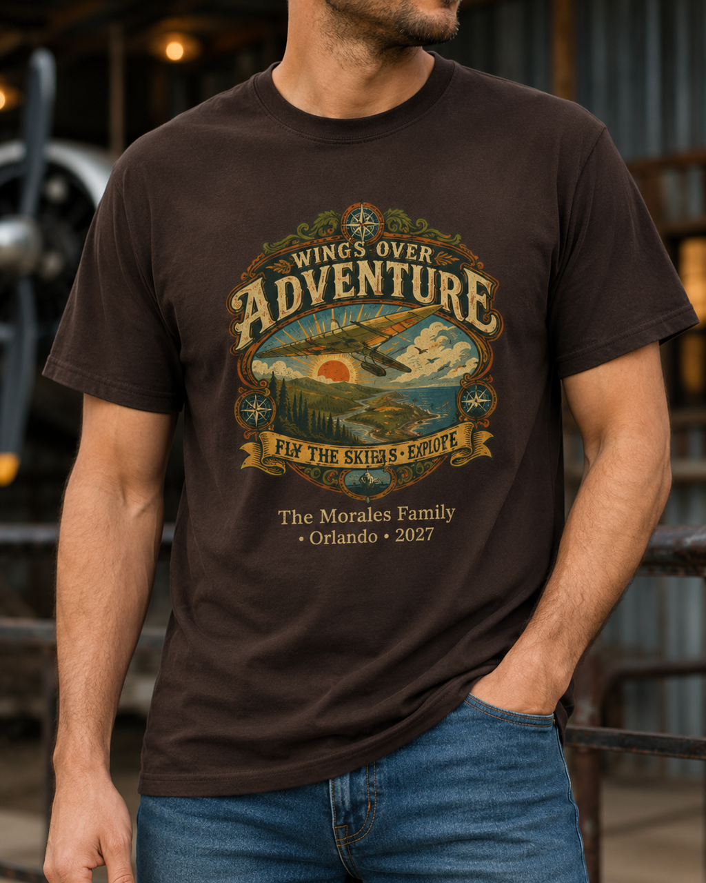 Wings Over Adventure - Unisex Tee