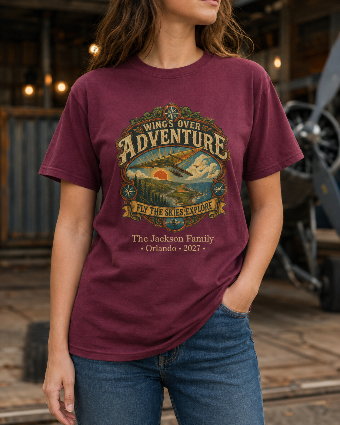 Wings Over Adventure - Unisex Tee