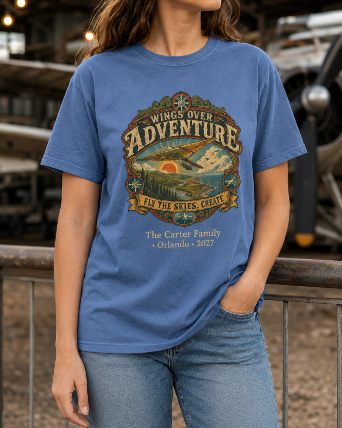 Wings Over Adventure - Unisex Tee