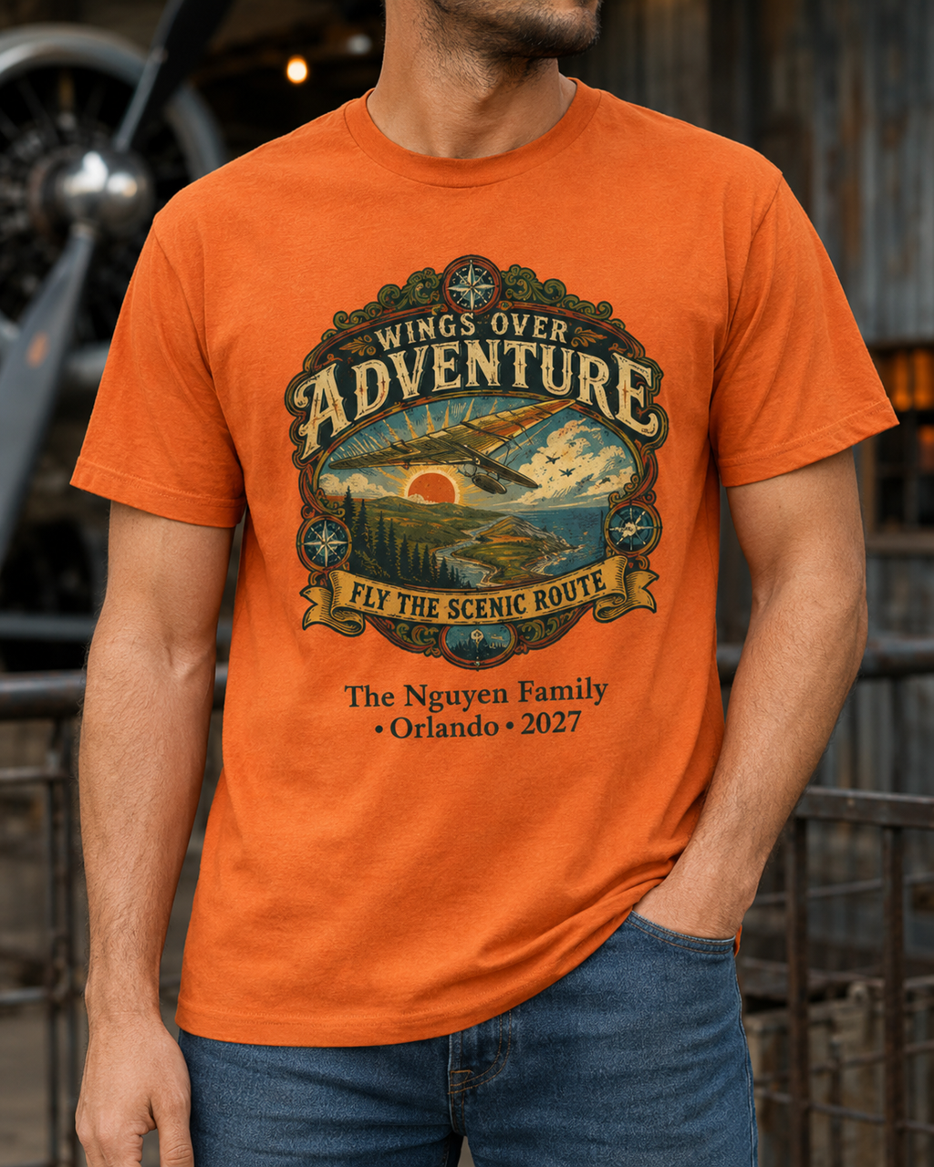 Wings Over Adventure - Unisex Tee