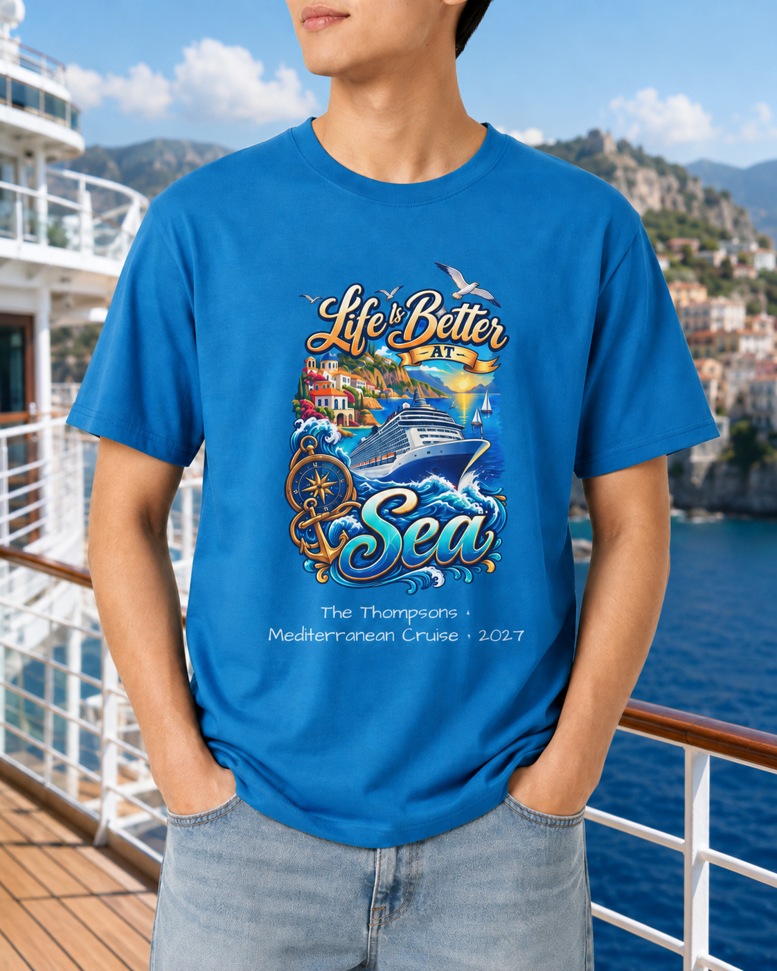 Life is Better at Sea - Unisex Tee