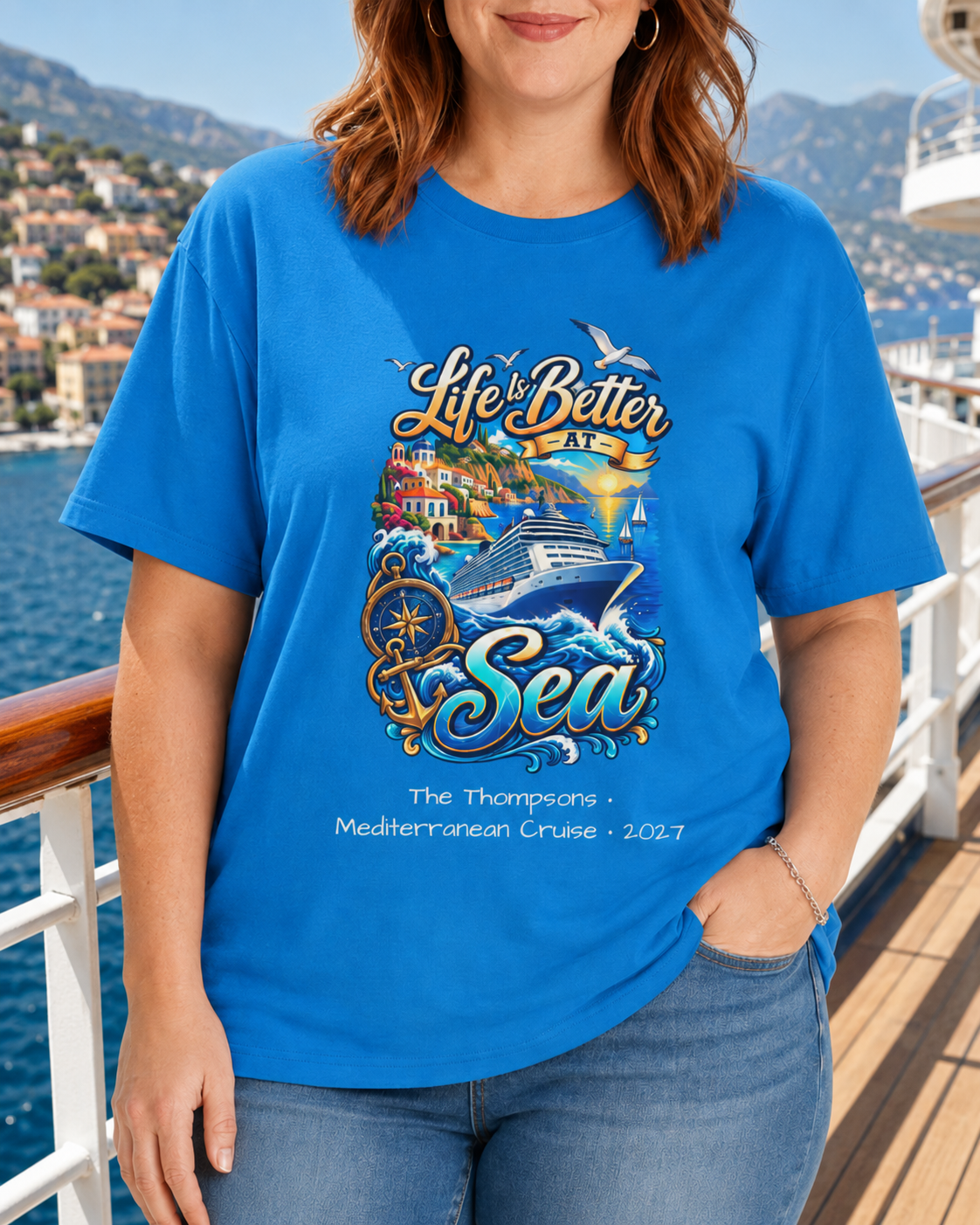 Life is Better at Sea - Unisex Tee