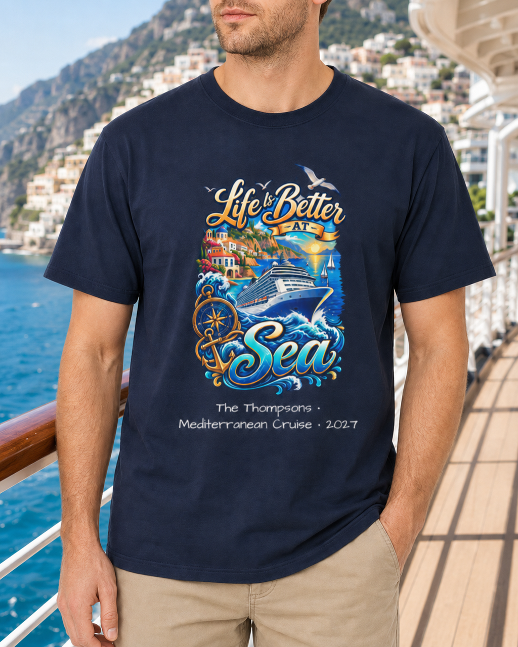 Life is Better at Sea - Unisex Tee