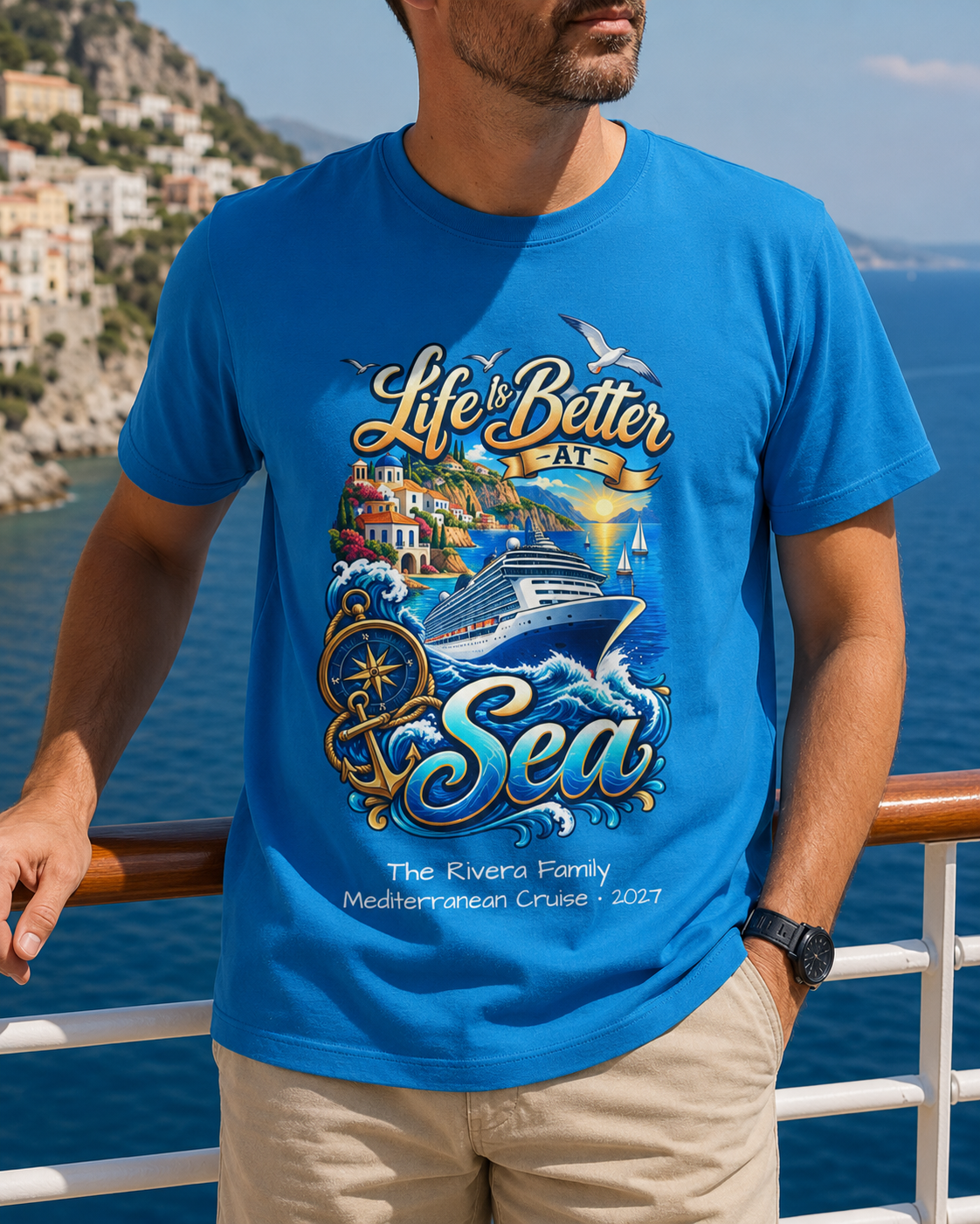 Life is Better at Sea - Unisex Tee