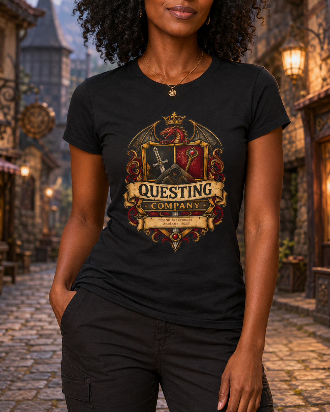 Questing  Company - Ladies Tee