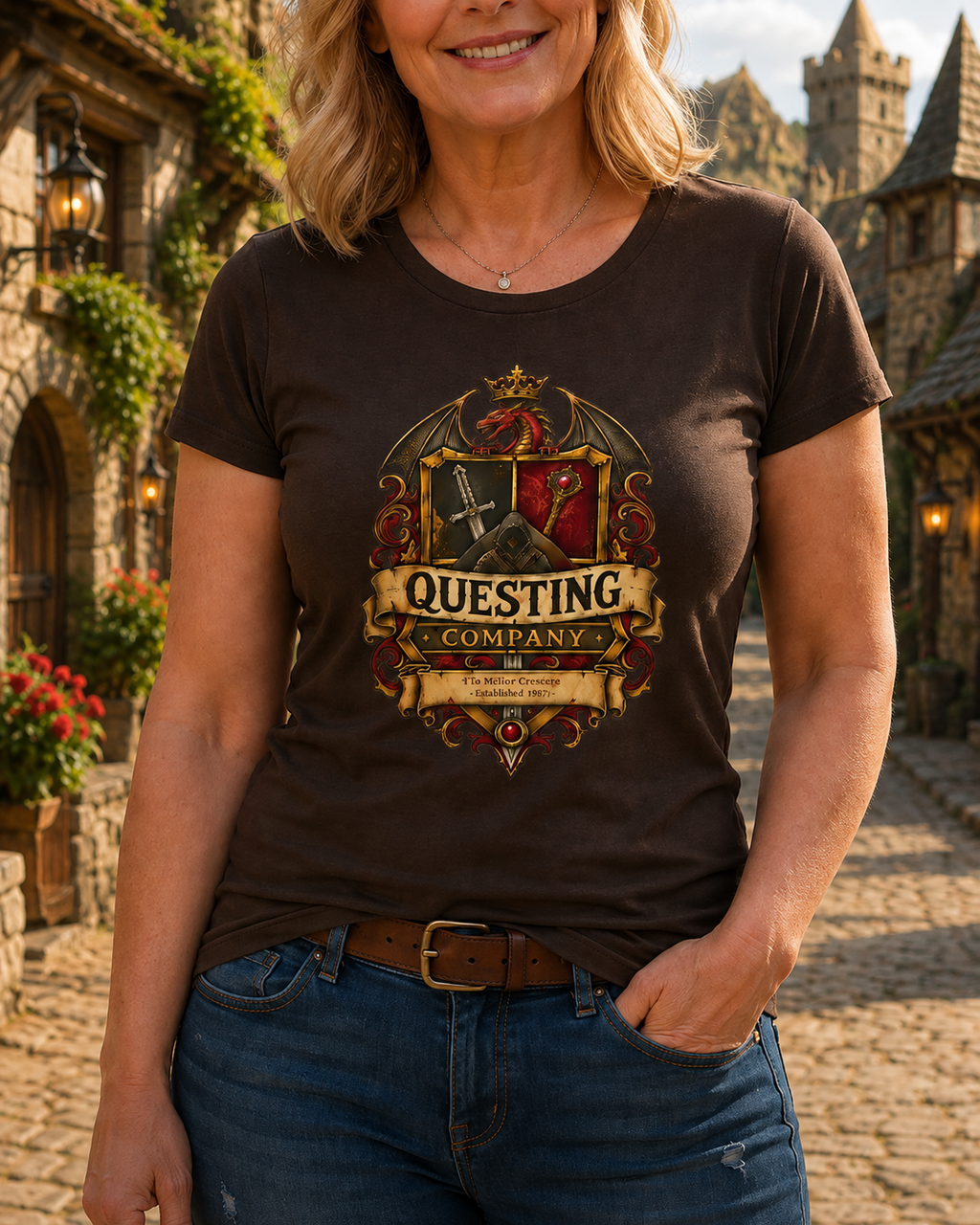 Questing  Company - Ladies Tee