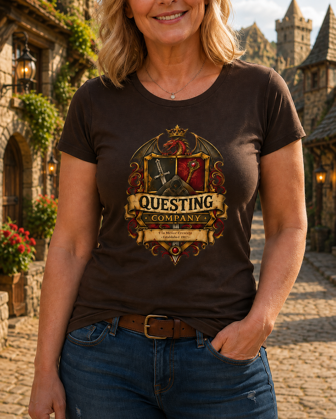 Questing  Company - Ladies Tee