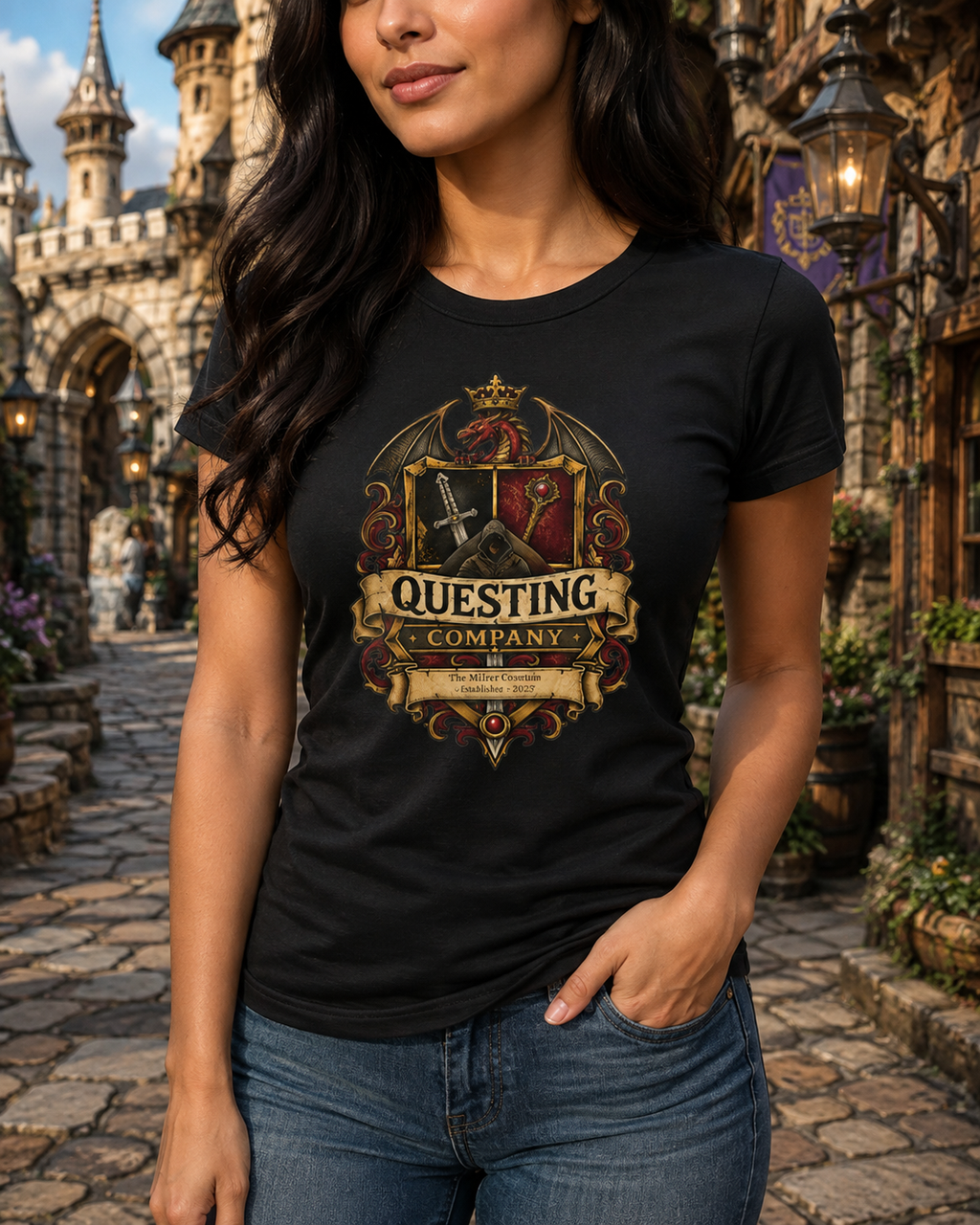 Questing  Company - Ladies Tee