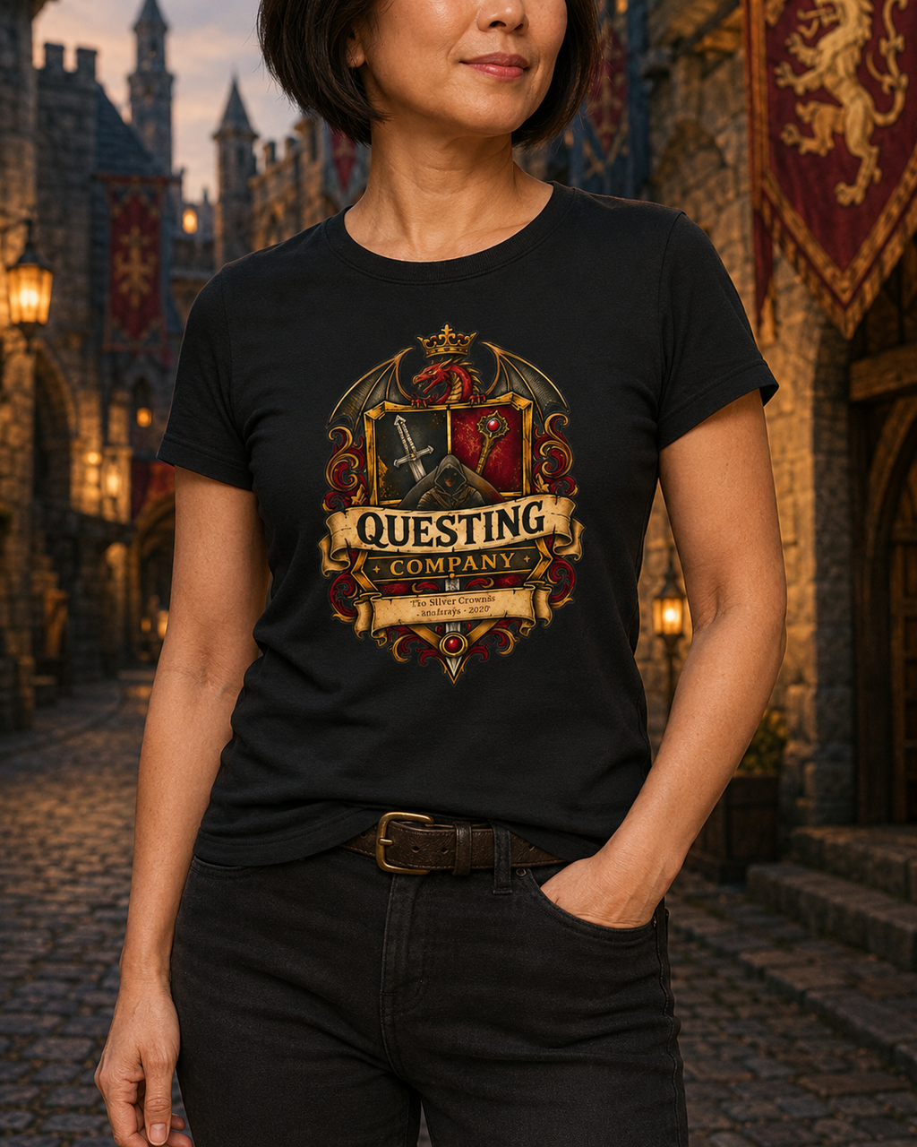 Questing  Company - Ladies Tee