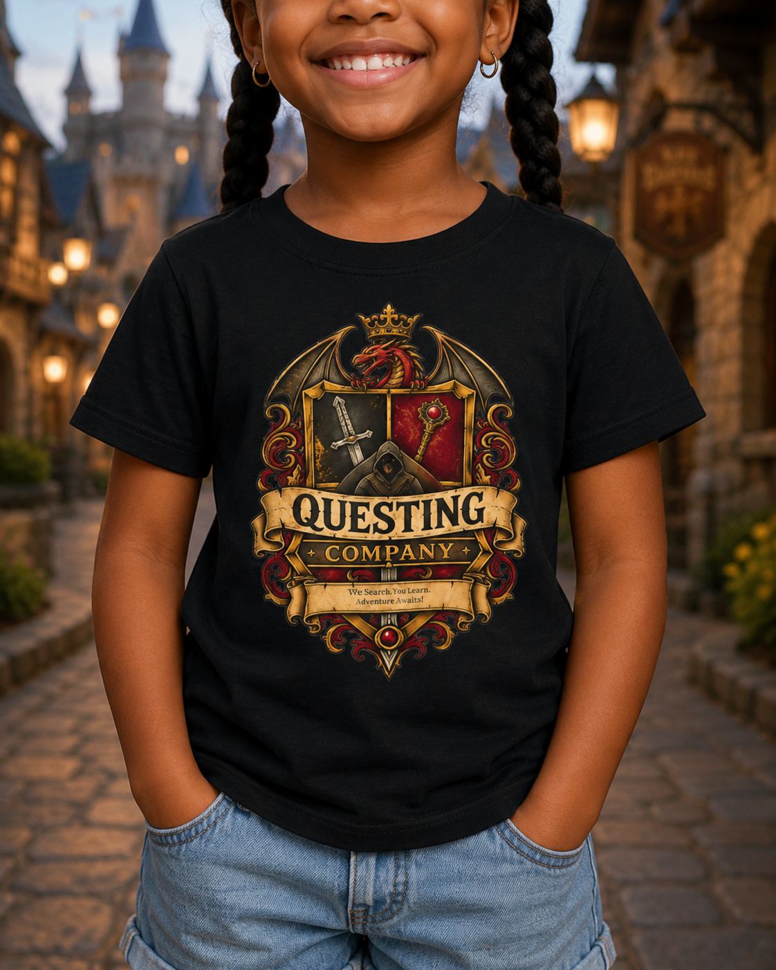 Questing Company - Kids Tee