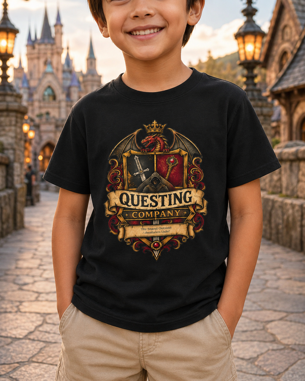 Questing Company - Kids Tee
