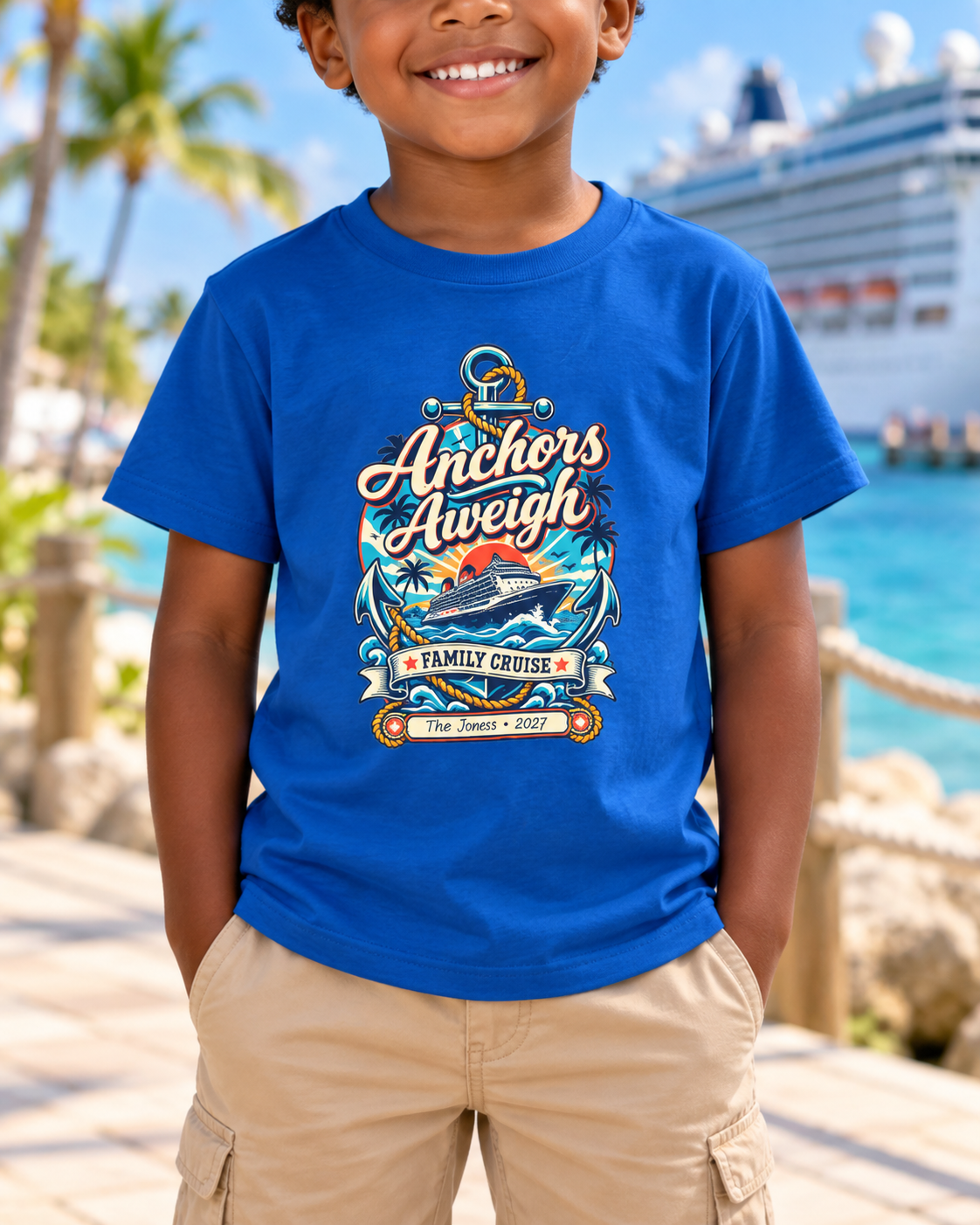Anchors Aweigh - Kids Tee