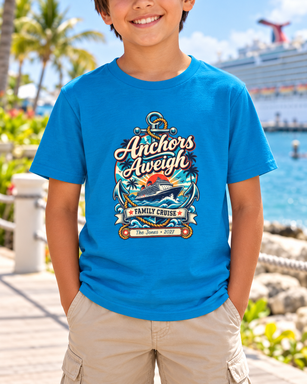Anchors Aweigh - Kids Tee