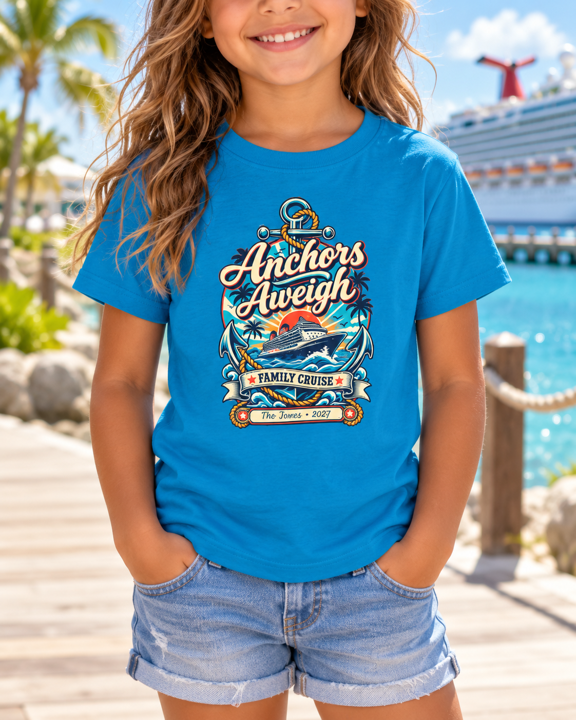Anchors Aweigh - Kids Tee