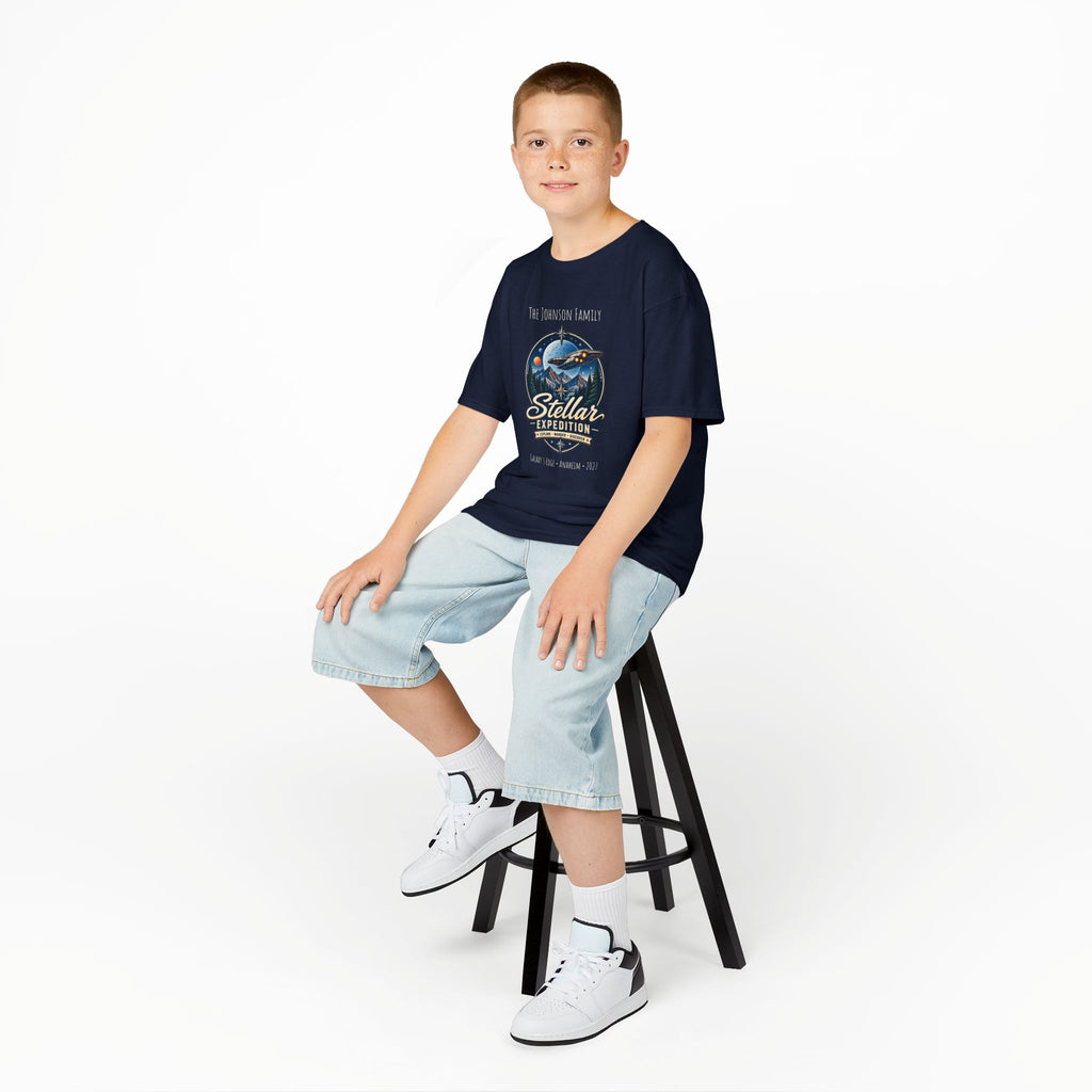 Stellar Expedition Space Adventure Park Kids Tee