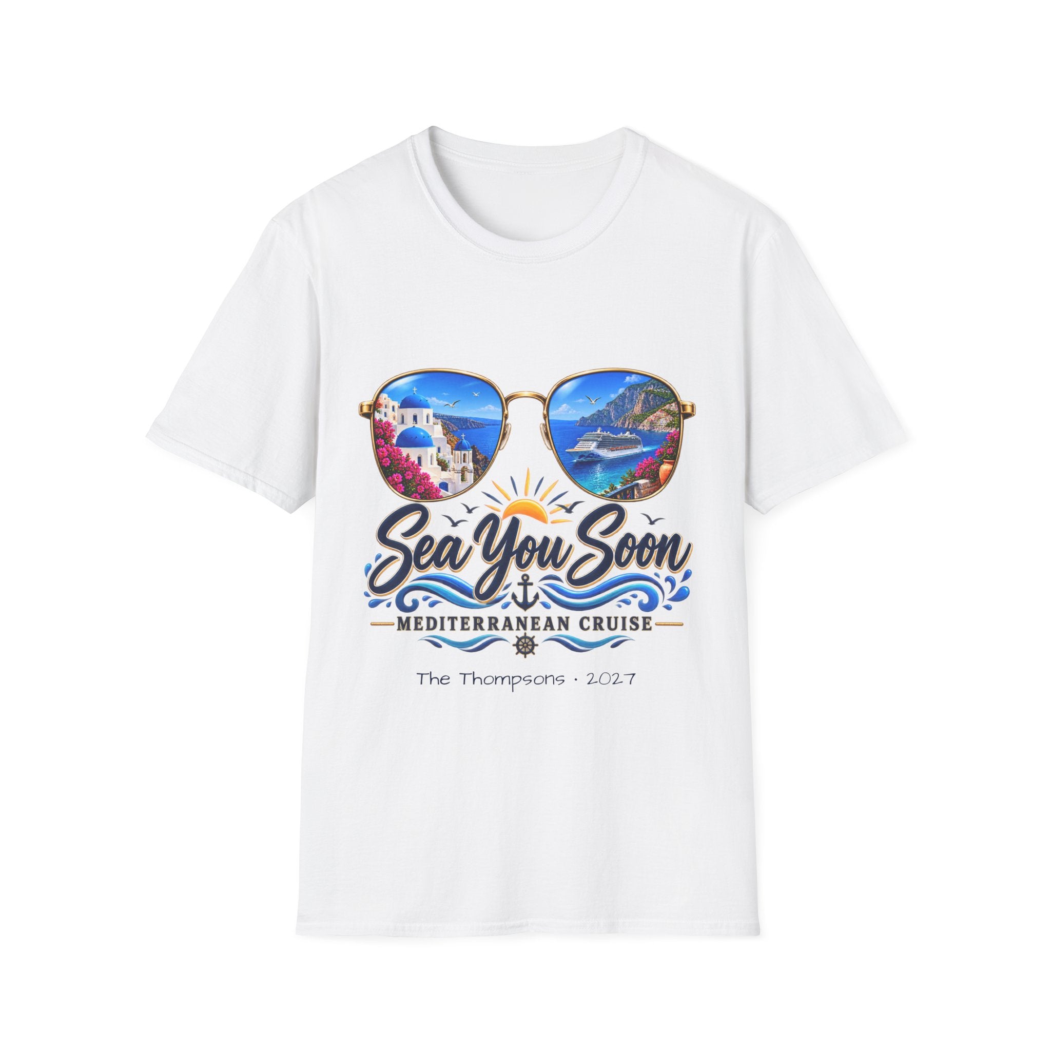 Mediterranean Cruise Sea You Soon Tee