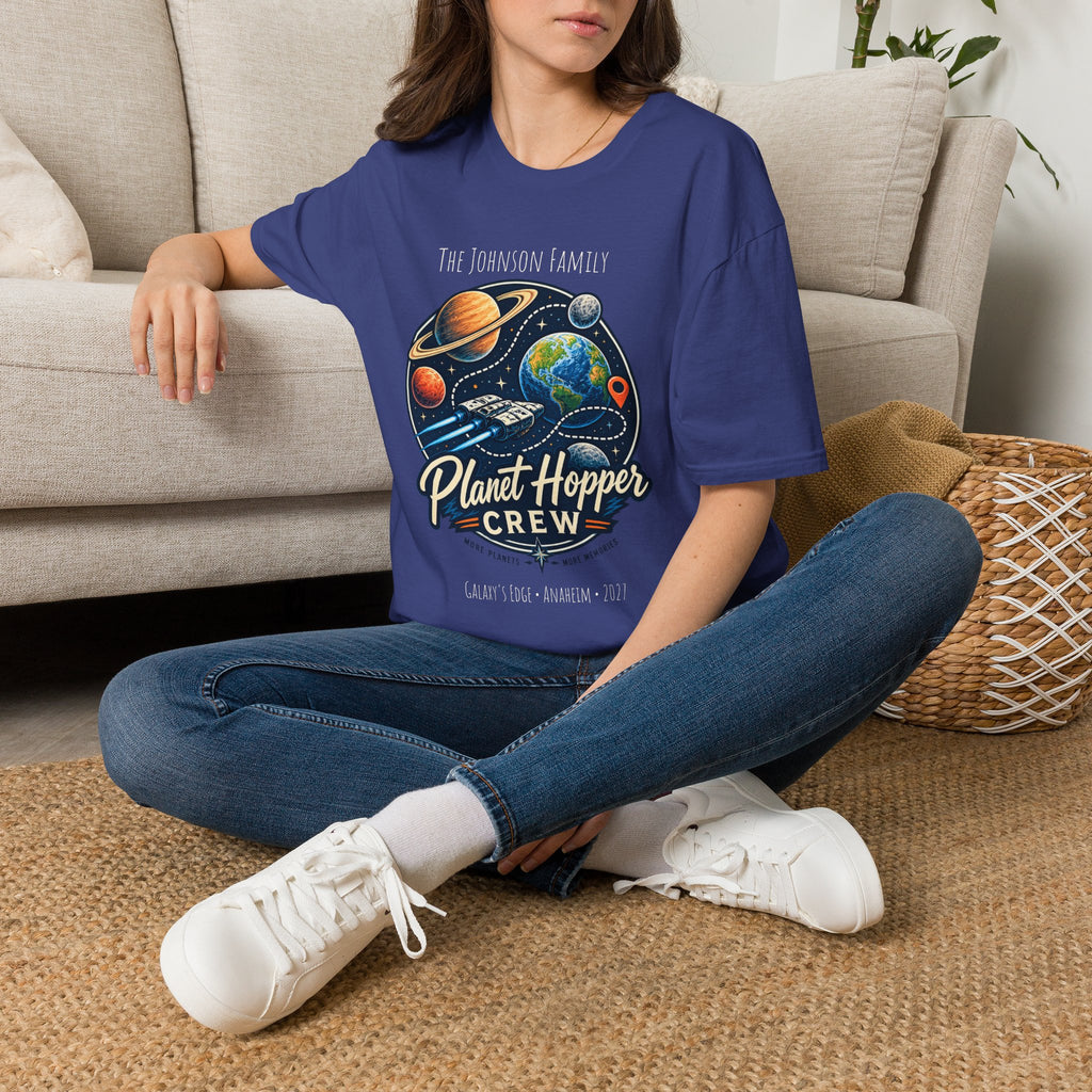 Planet Hopper Crew Space Adventure Park Tee