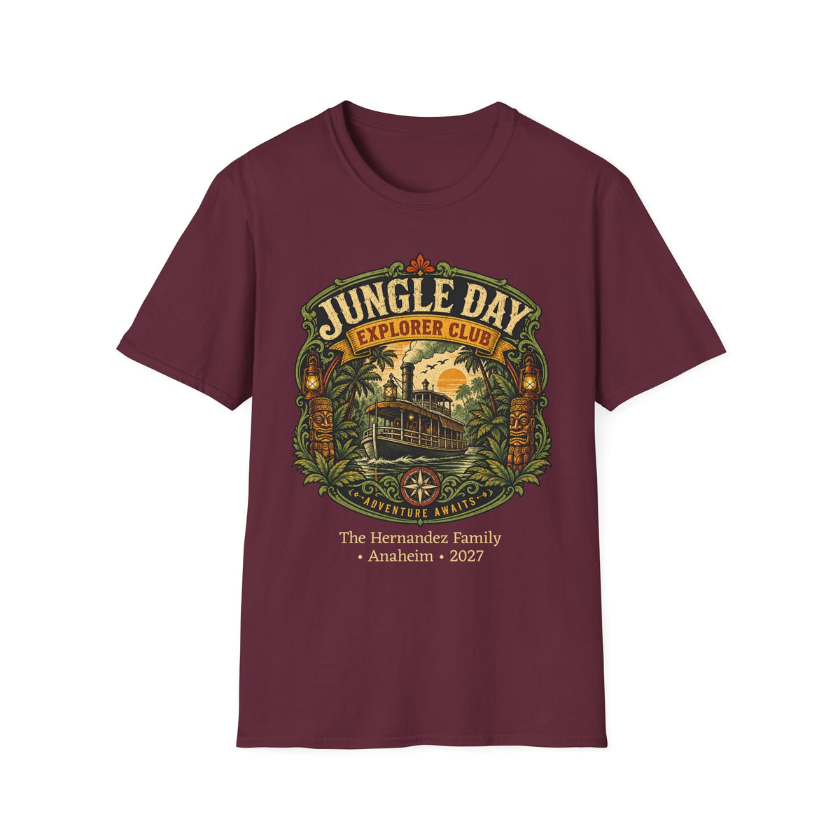 Jungle Day Explorer Club - Unisex Tee