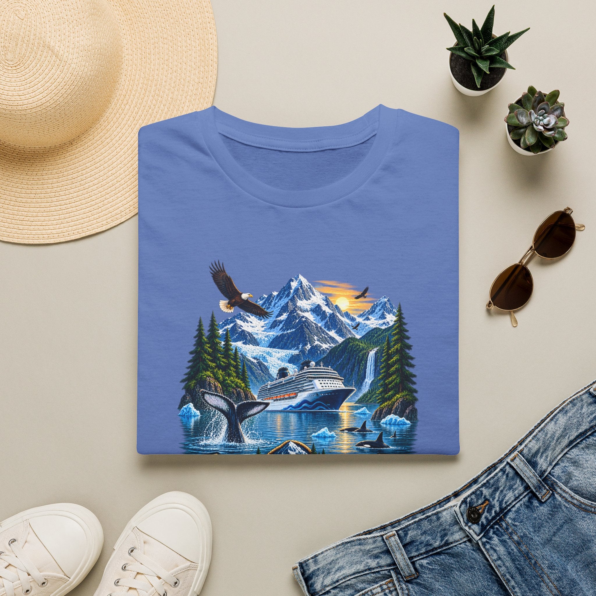 Custom Alaska Bound Cruise Tee
