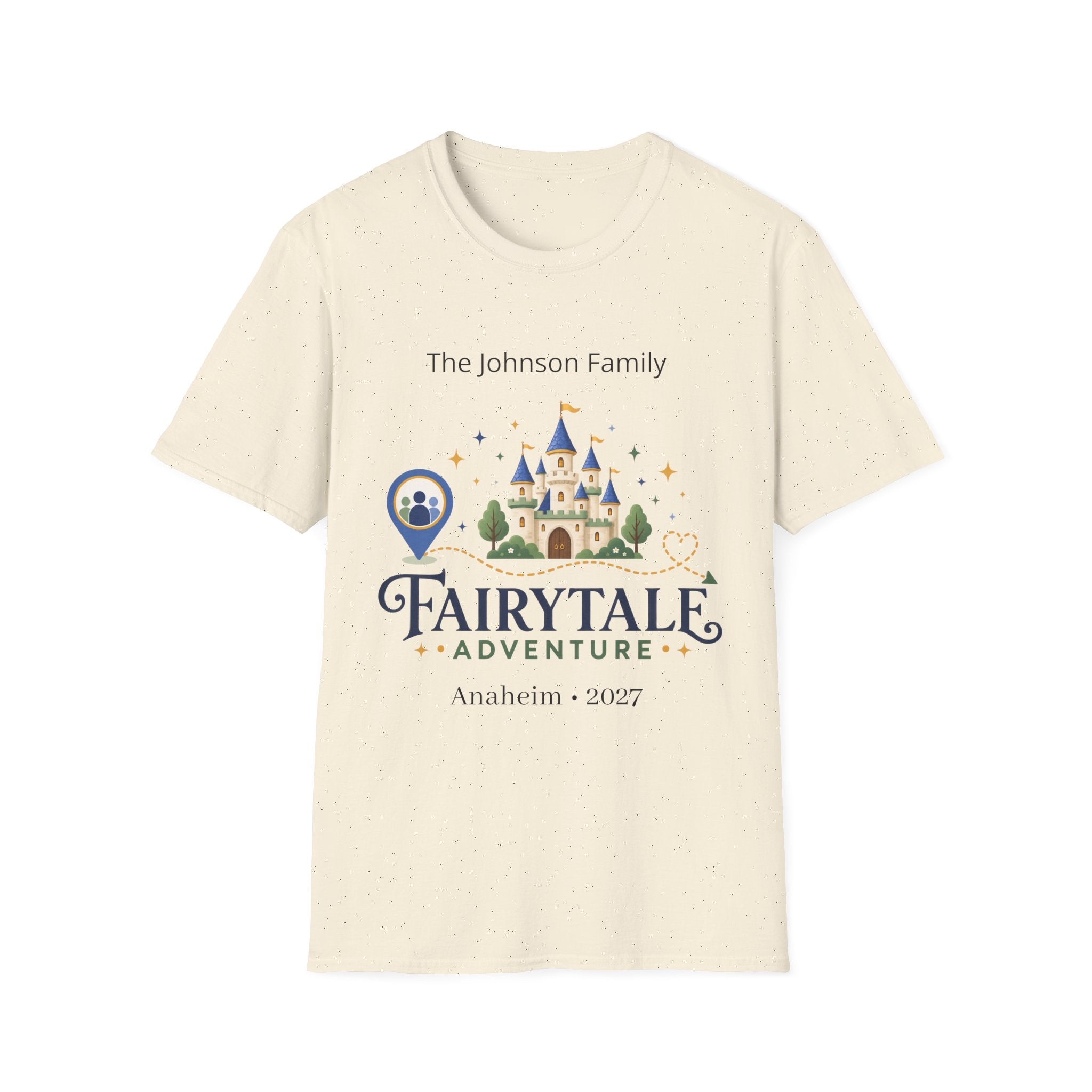 Custom Fairytale Adventure Tee (blue)