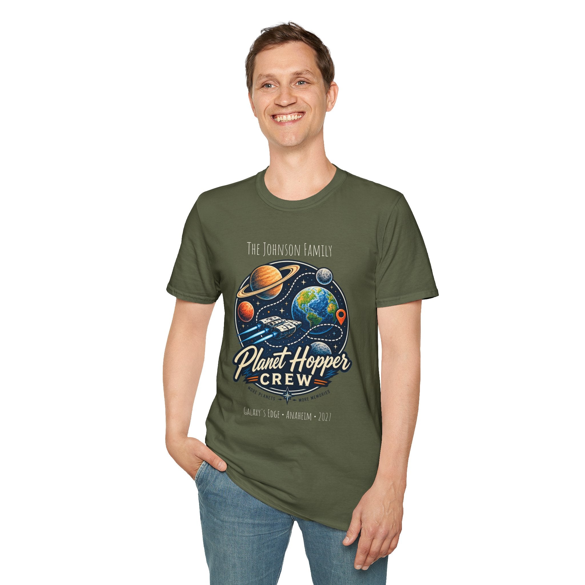 Planet Hopper Crew Space Adventure Park Tee