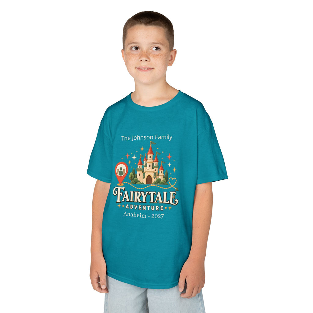 Fairytale Adventure Kids Tee (coral)