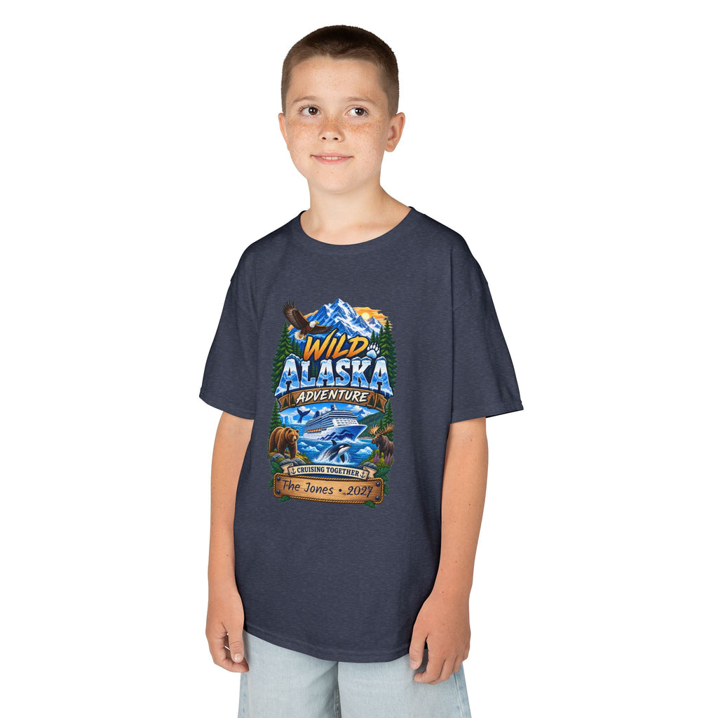 Wild Alaska Kids Cruise Tee