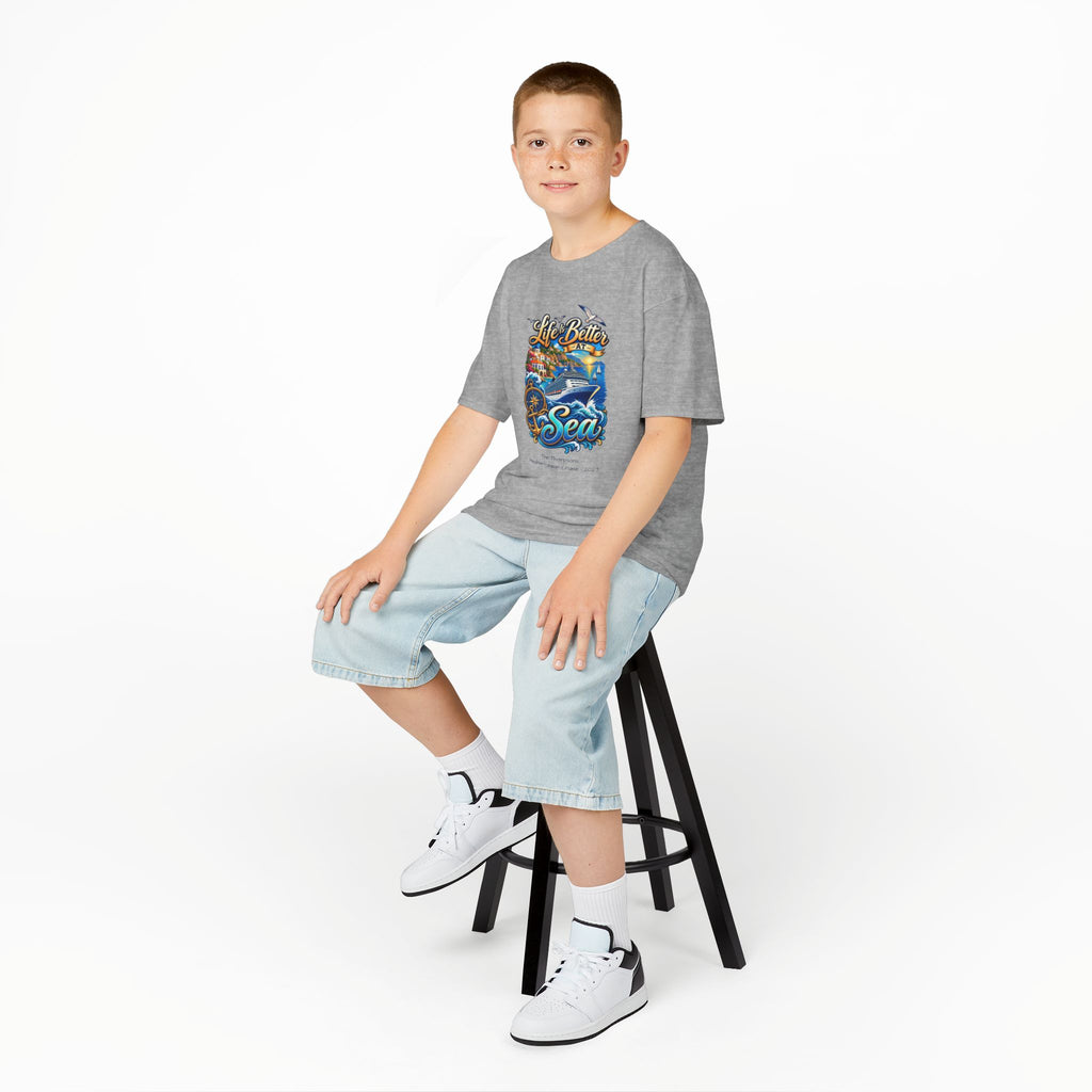 Mediterranean Cruise Life is Better at Sea Kids Tee