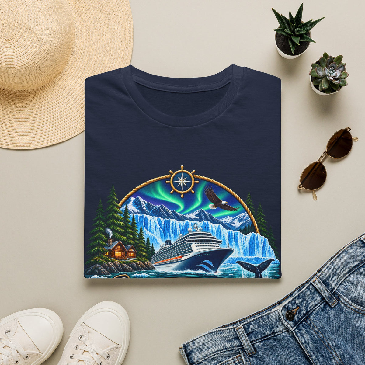 Anchors Aweigh - Unisex Tee