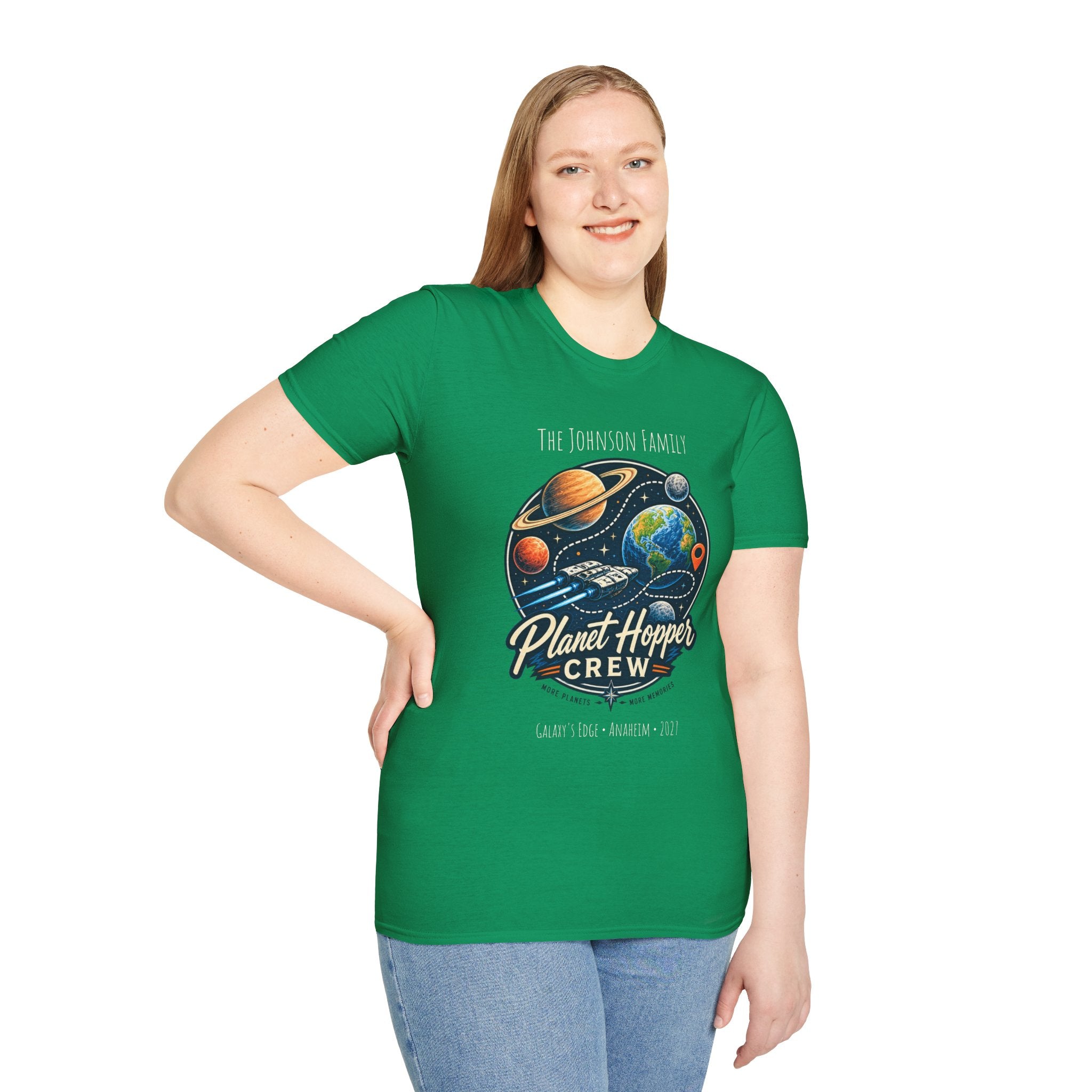 Planet Hopper Crew Space Adventure Park Tee