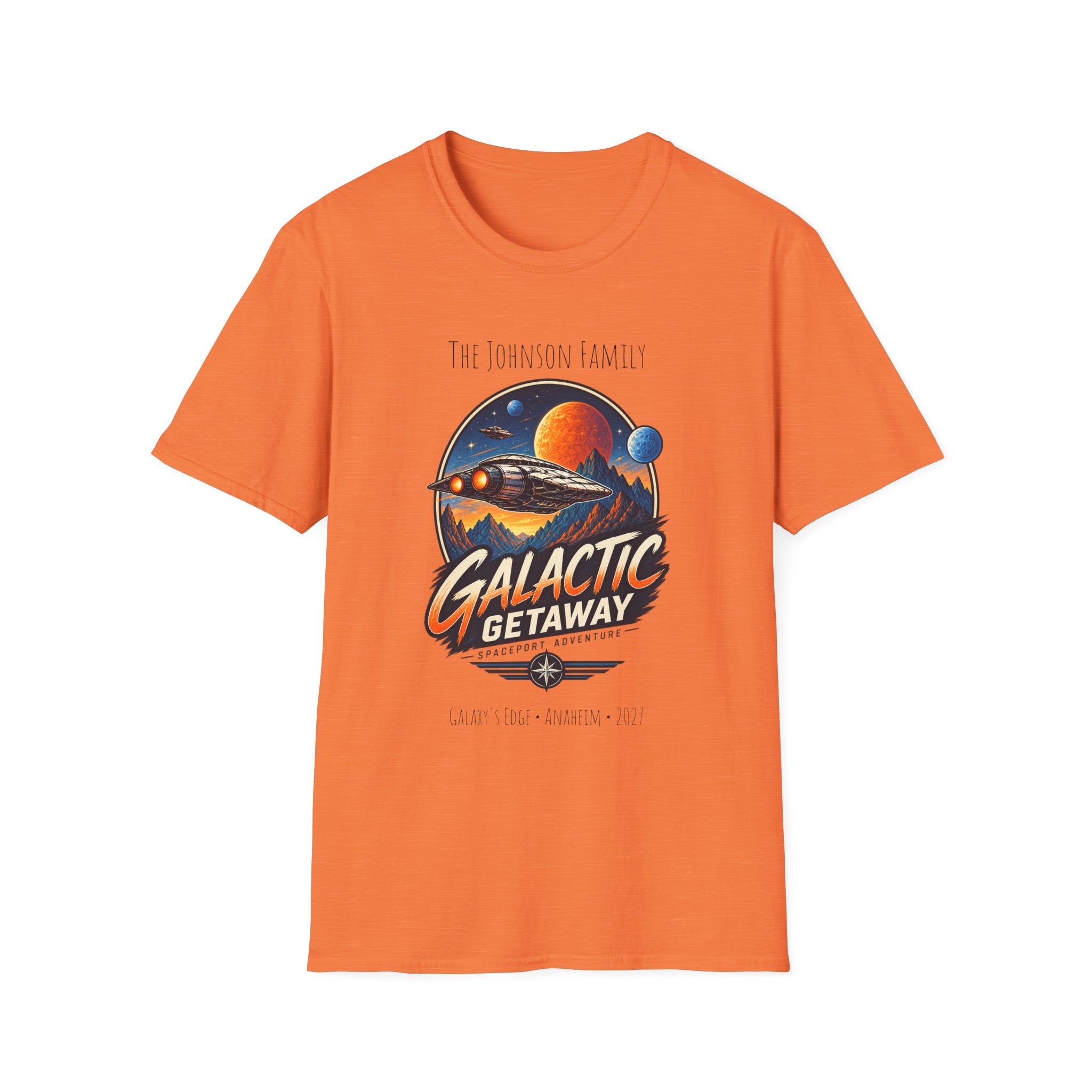 Galactic Getaway Space Adventure Park Tee
