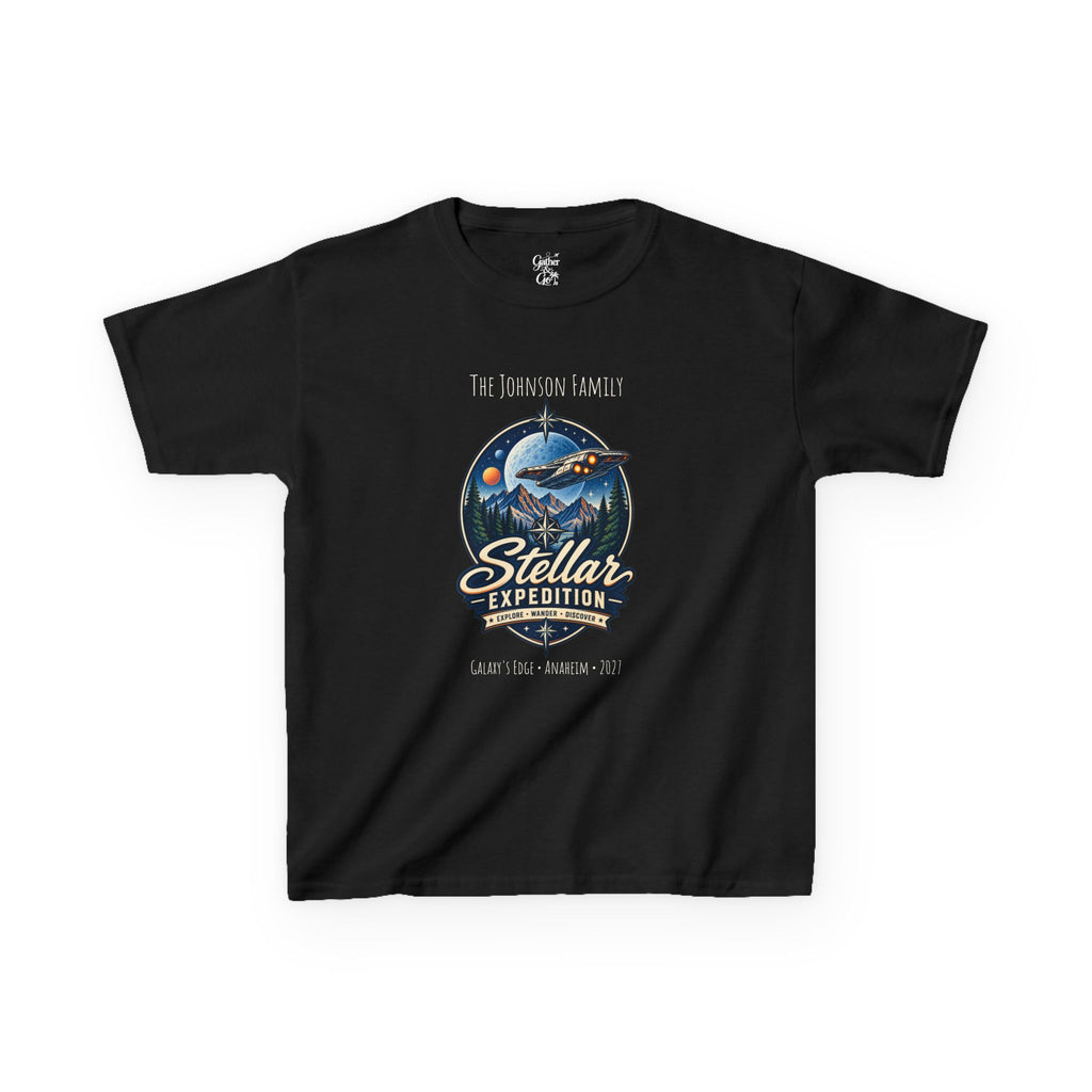 Stellar Expedition Space Adventure Park Kids Tee