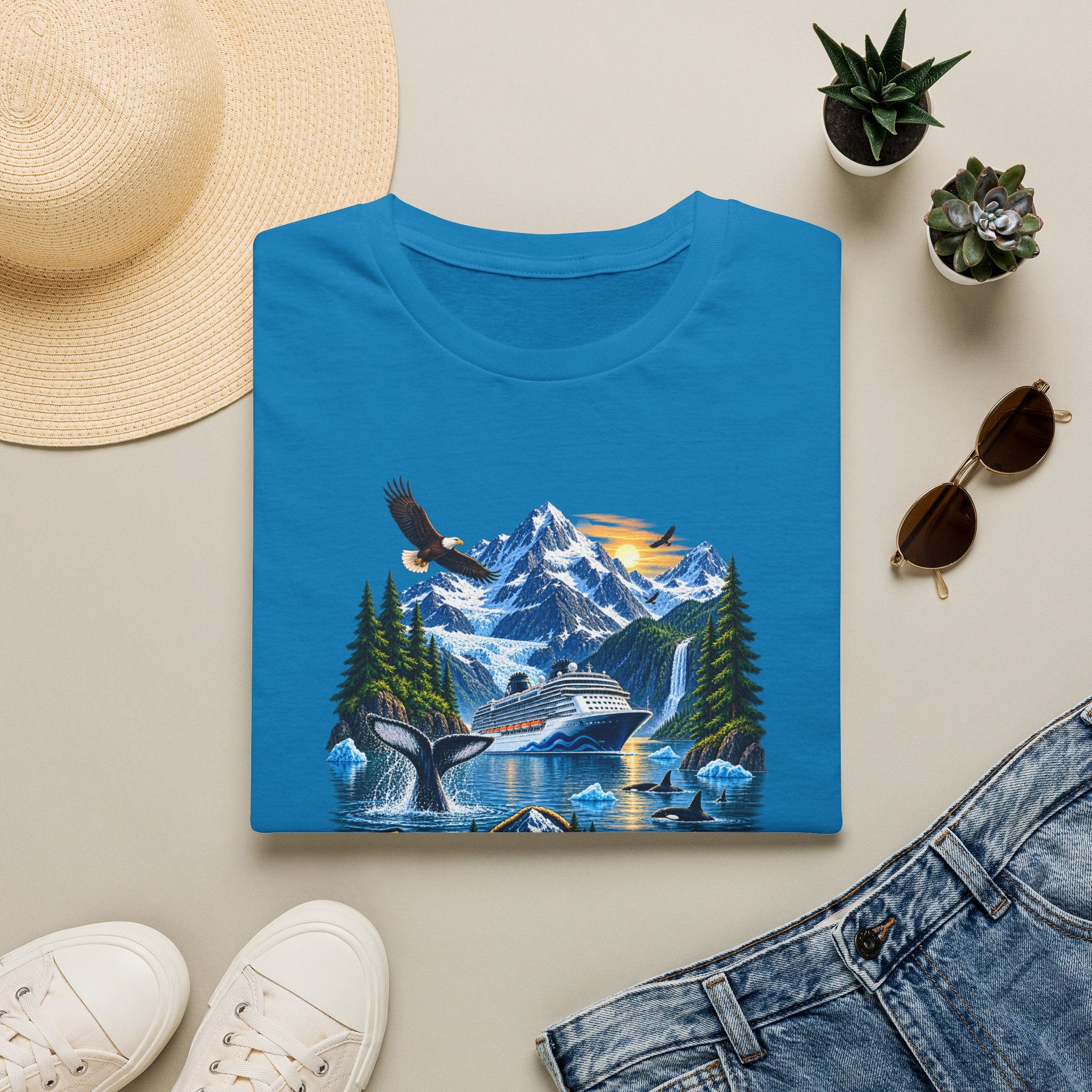 Custom Alaska Bound Cruise Tee
