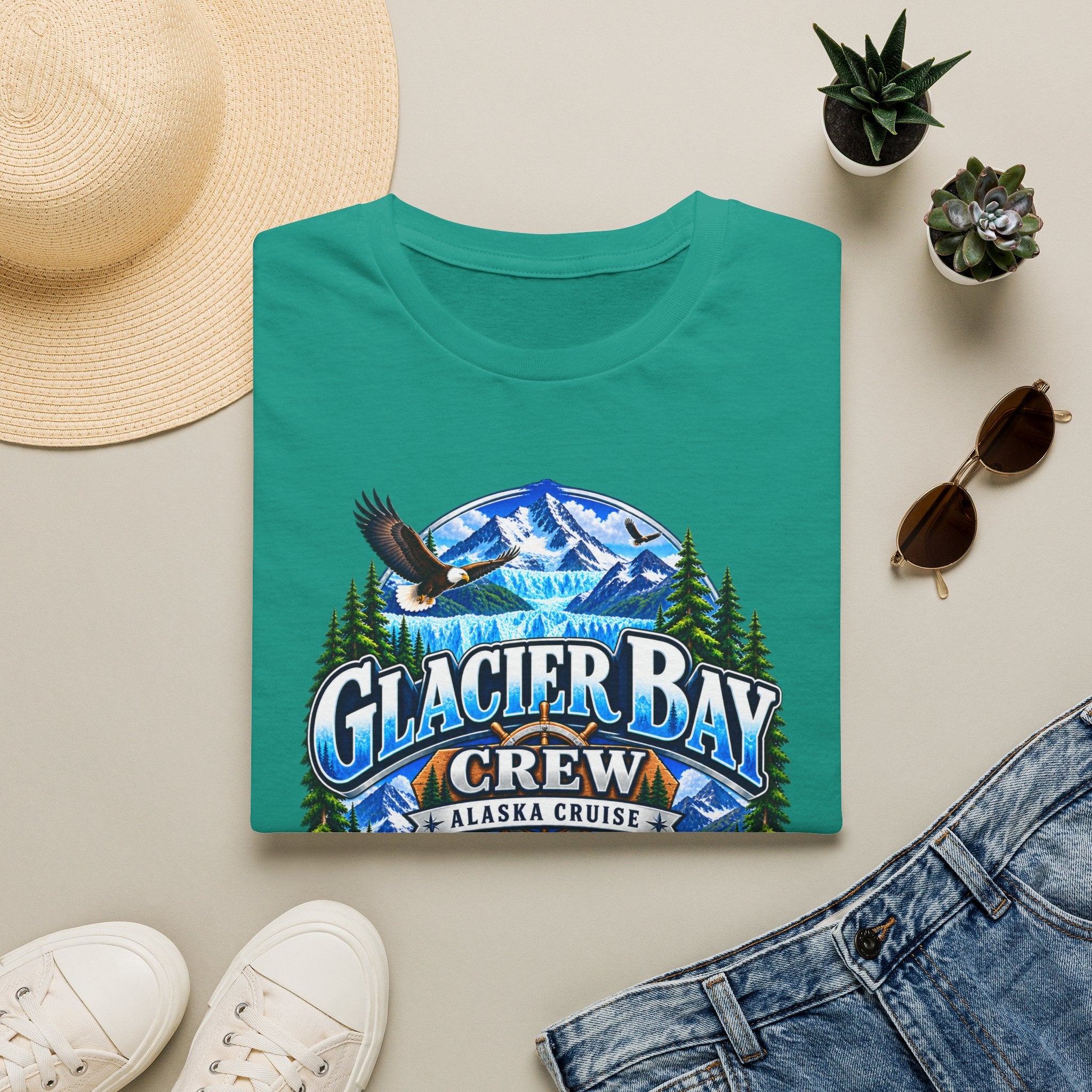 Custom Glacier Bay Alaska Cruise Tee