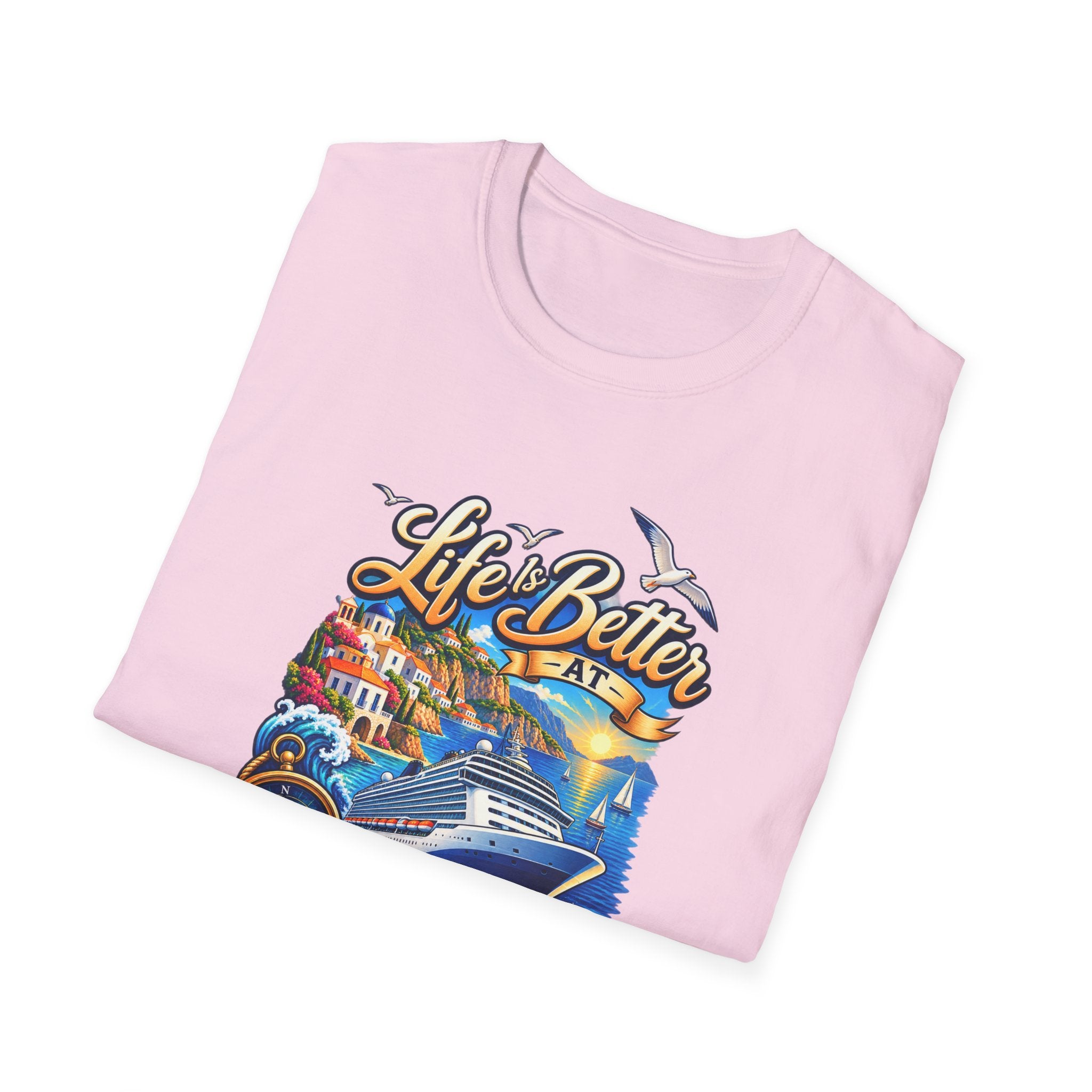 Mediterranean Cruise Life is Better at Sea Tee