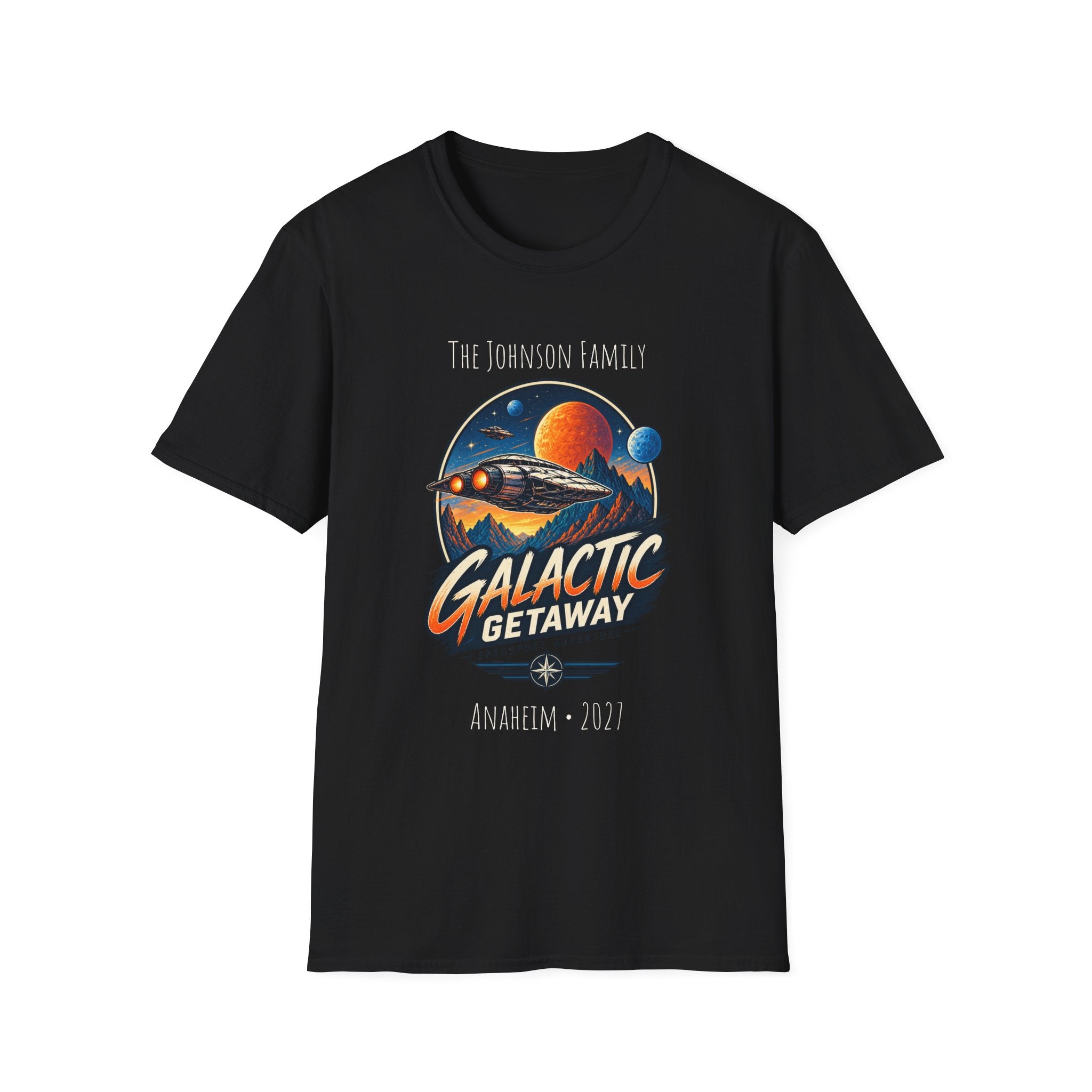 Galactic Getaway Space Adventure Park Tee