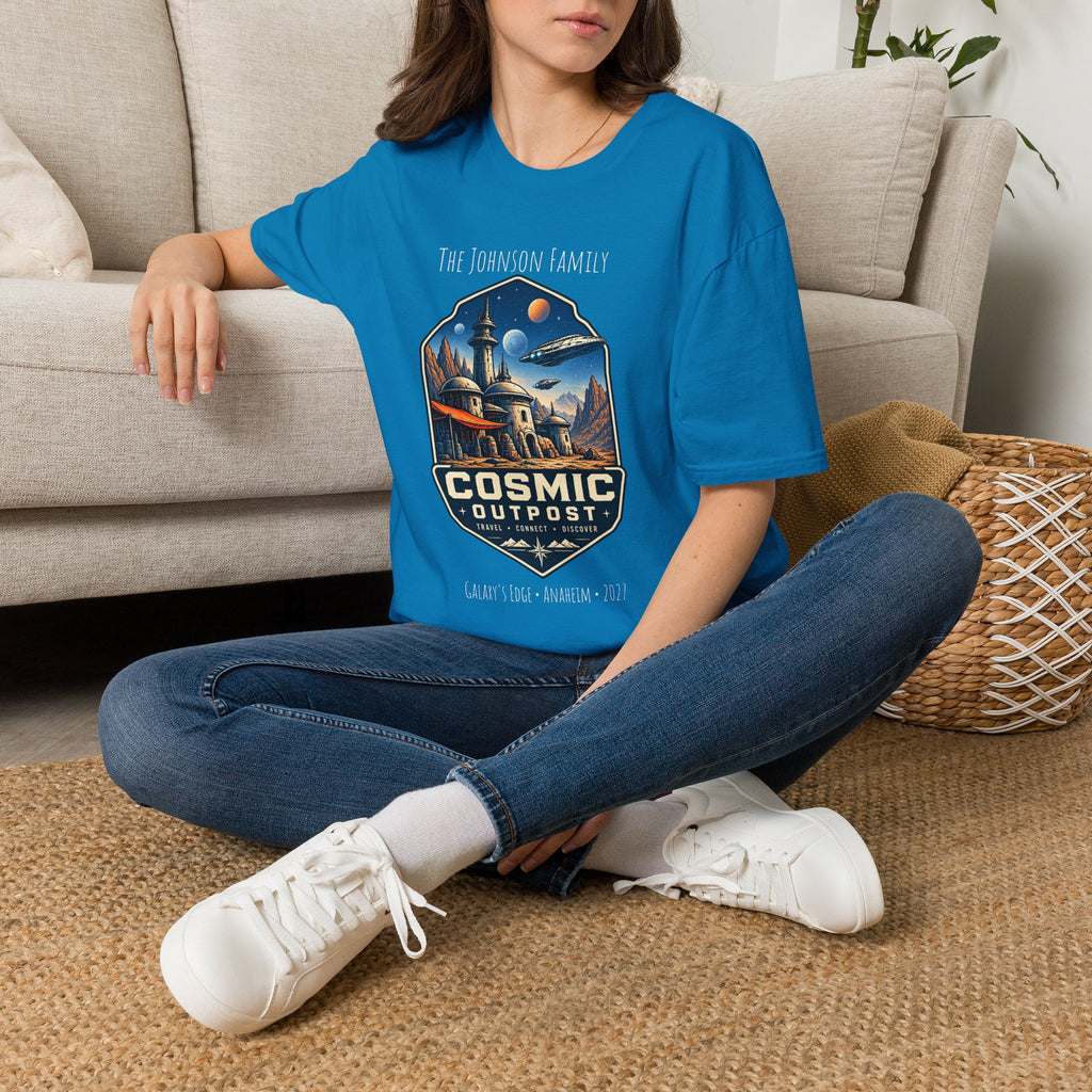 Cosmic Outpost Space Adventure Park Tee