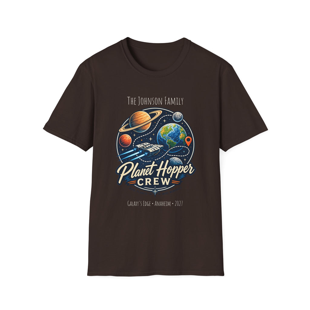 Planet Hopper Crew Space Adventure Park Tee