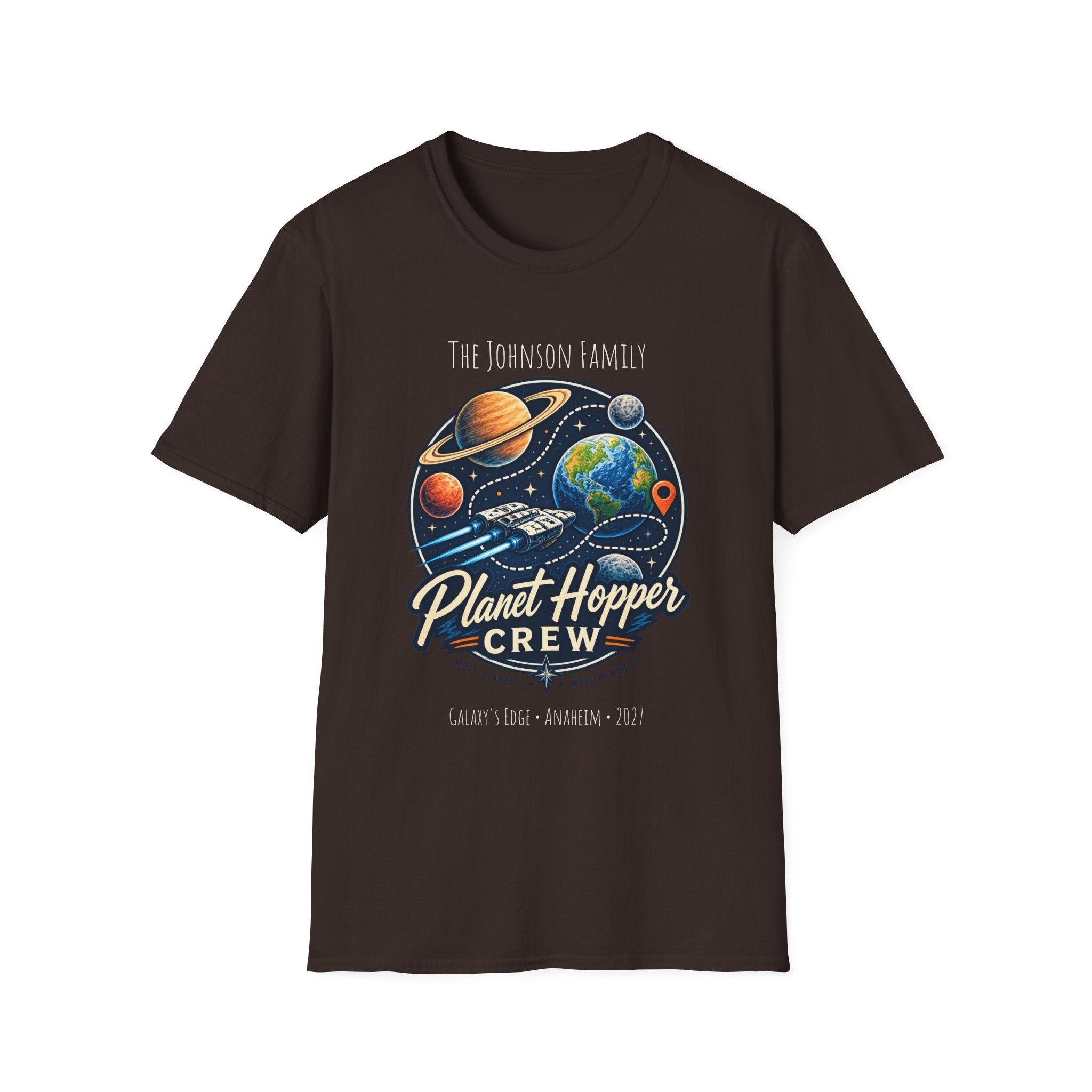 Planet Hopper Crew Space Adventure Park Tee