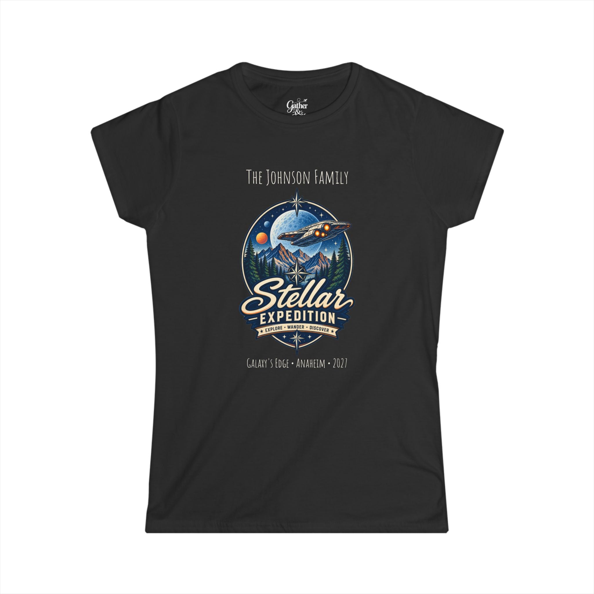 Stellar Expedition Space Adventure Park Ladies Tee