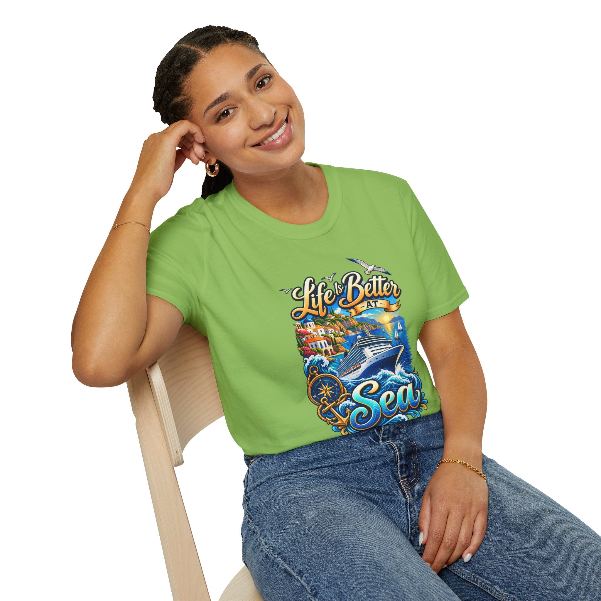 Mediterranean Cruise Life is Better at Sea Tee