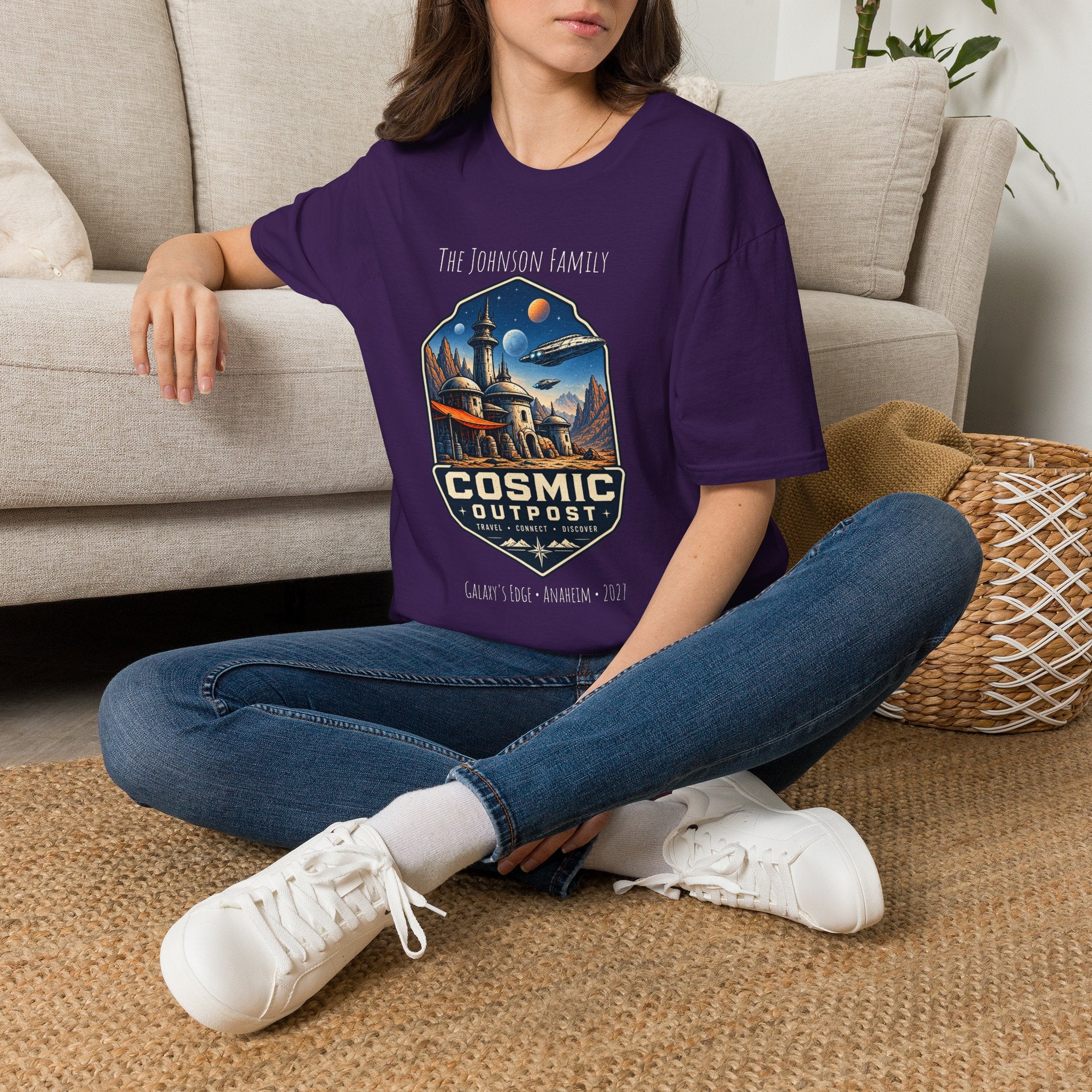 Cosmic Outpost Space Adventure Park Tee