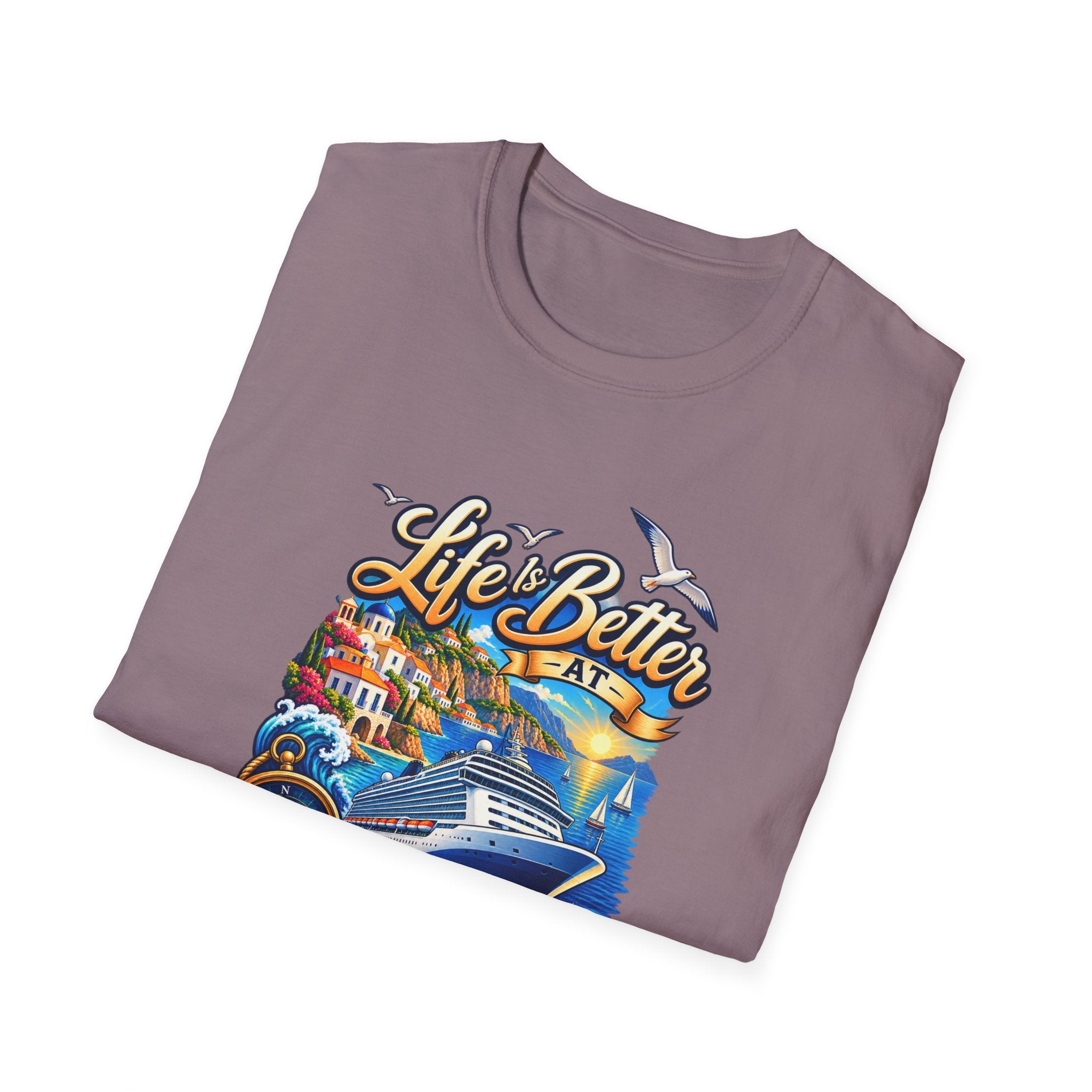 Mediterranean Cruise Life is Better at Sea Tee