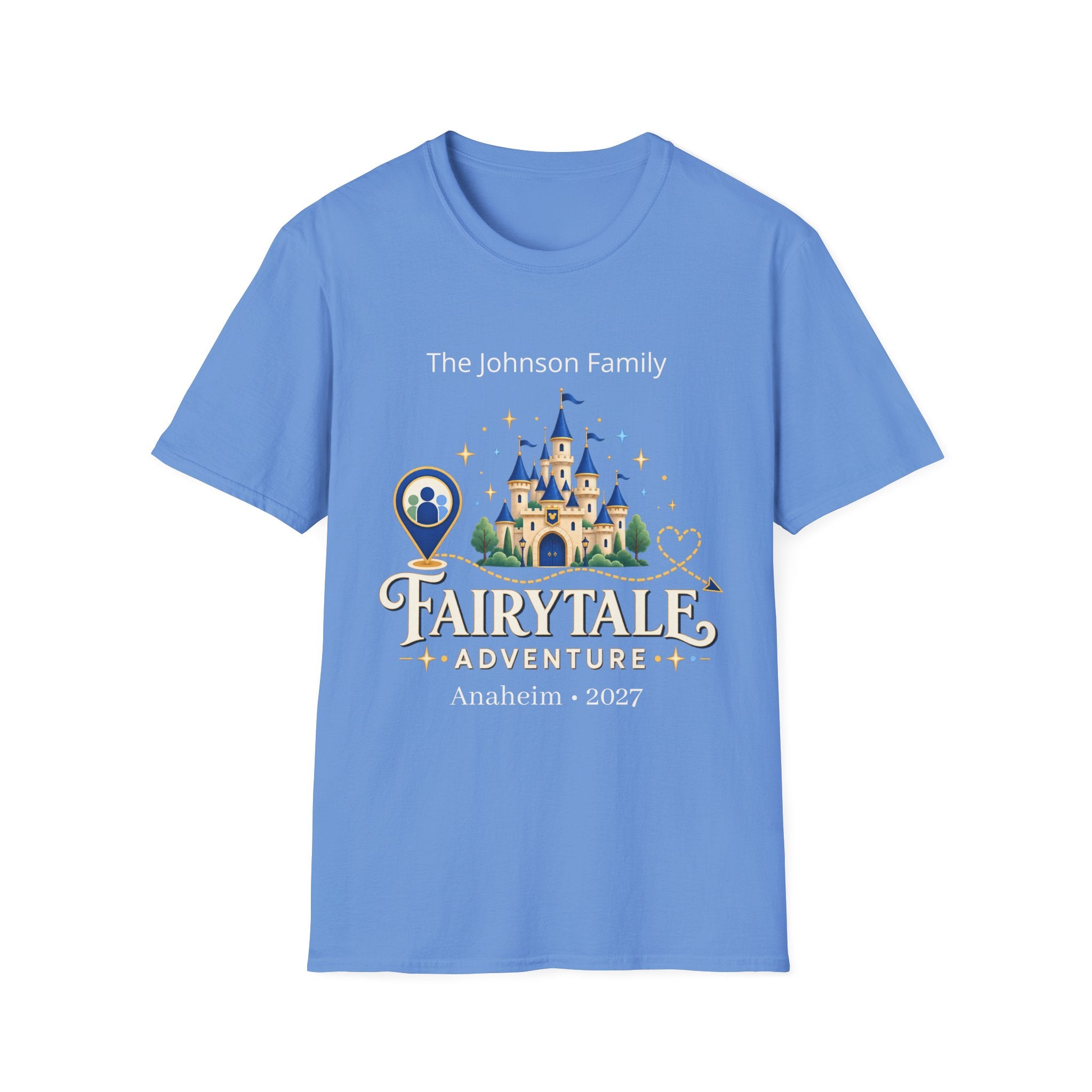 Custom Fairytale Adventure Tee (blue)