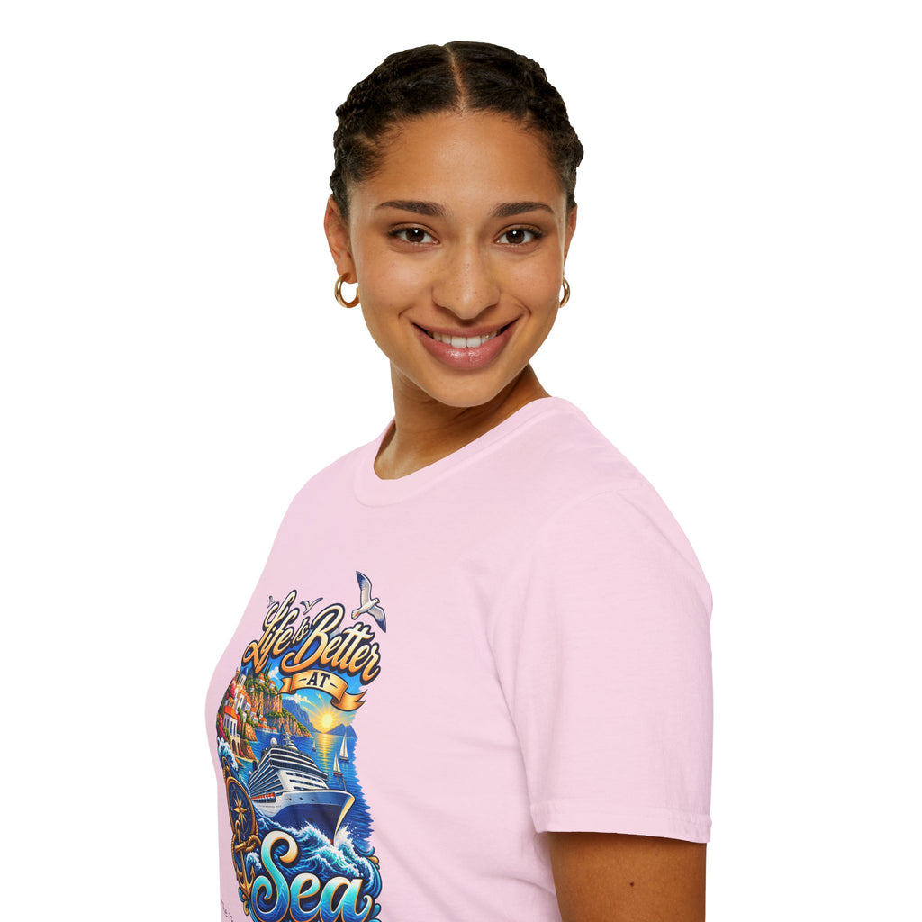 Mediterranean Cruise Life is Better at Sea Tee