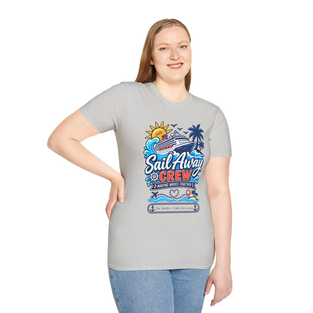 Sail Away Crew - Unisex Tee