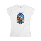 Cosmic Outpost Space Adventure Park Ladies Tee